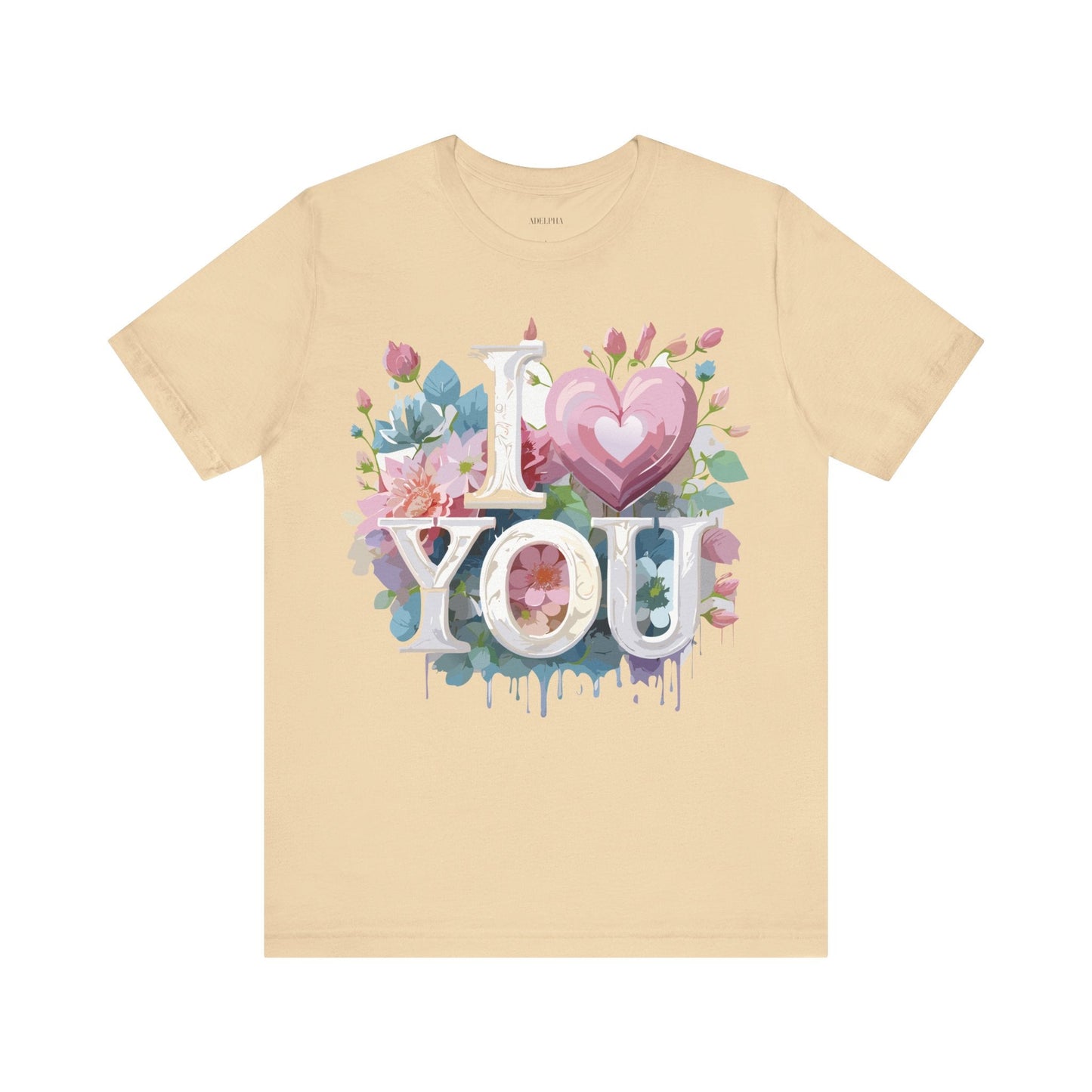 Valentine Graphic Tee Unisex Adelpha Art Design Vintage Inspired T Shirt For Everyday Wear