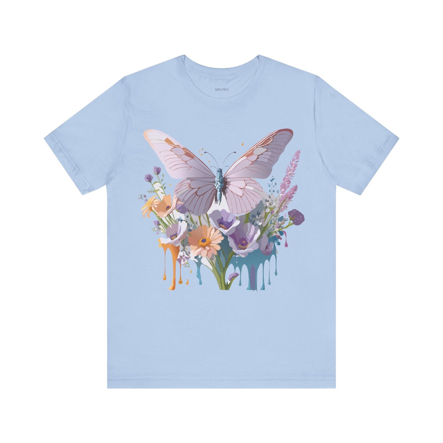 Butterfly Graphic Tee Unisex Adelpha Vintage Inspired Jersey