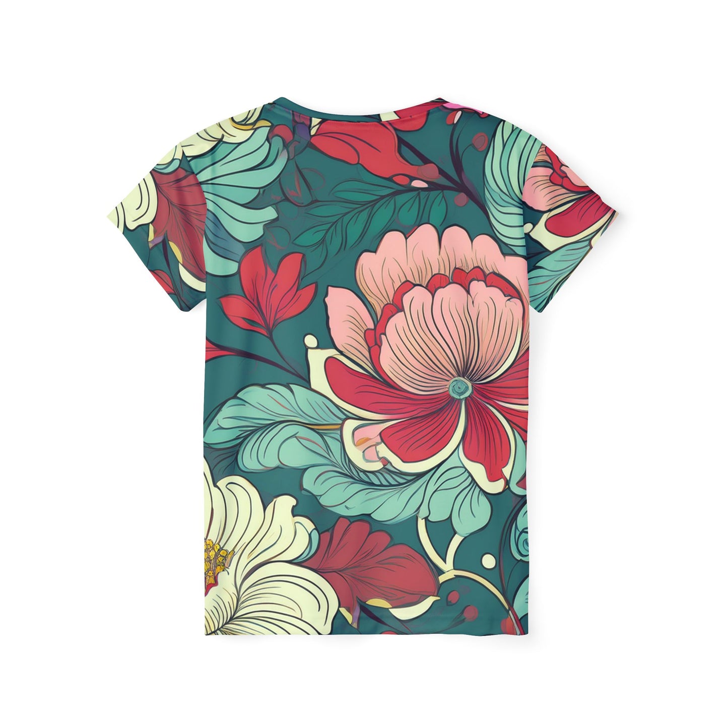 Floral Print Shirt, Shirt with Flowers