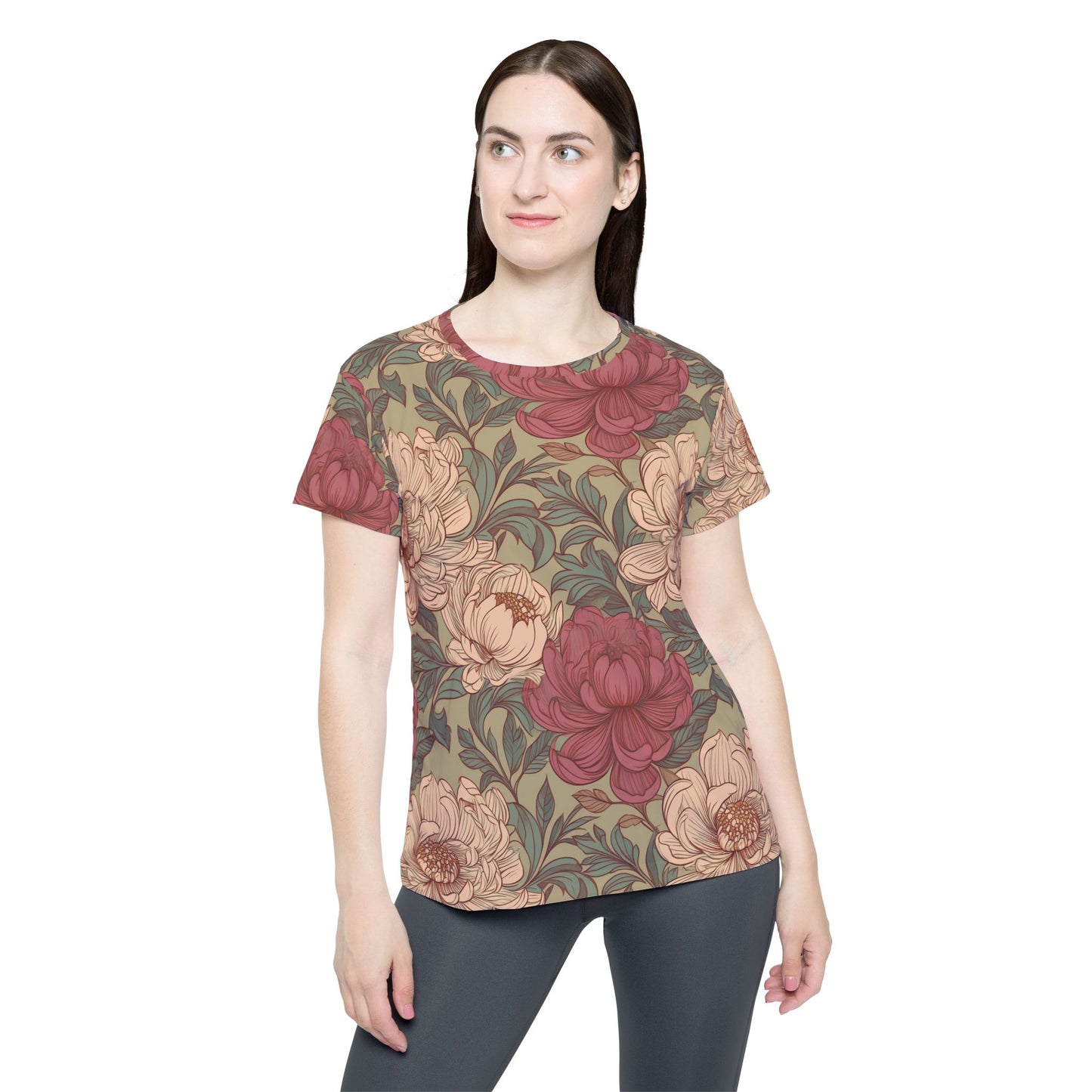 Floral Print Shirt, Shirt with Flowers