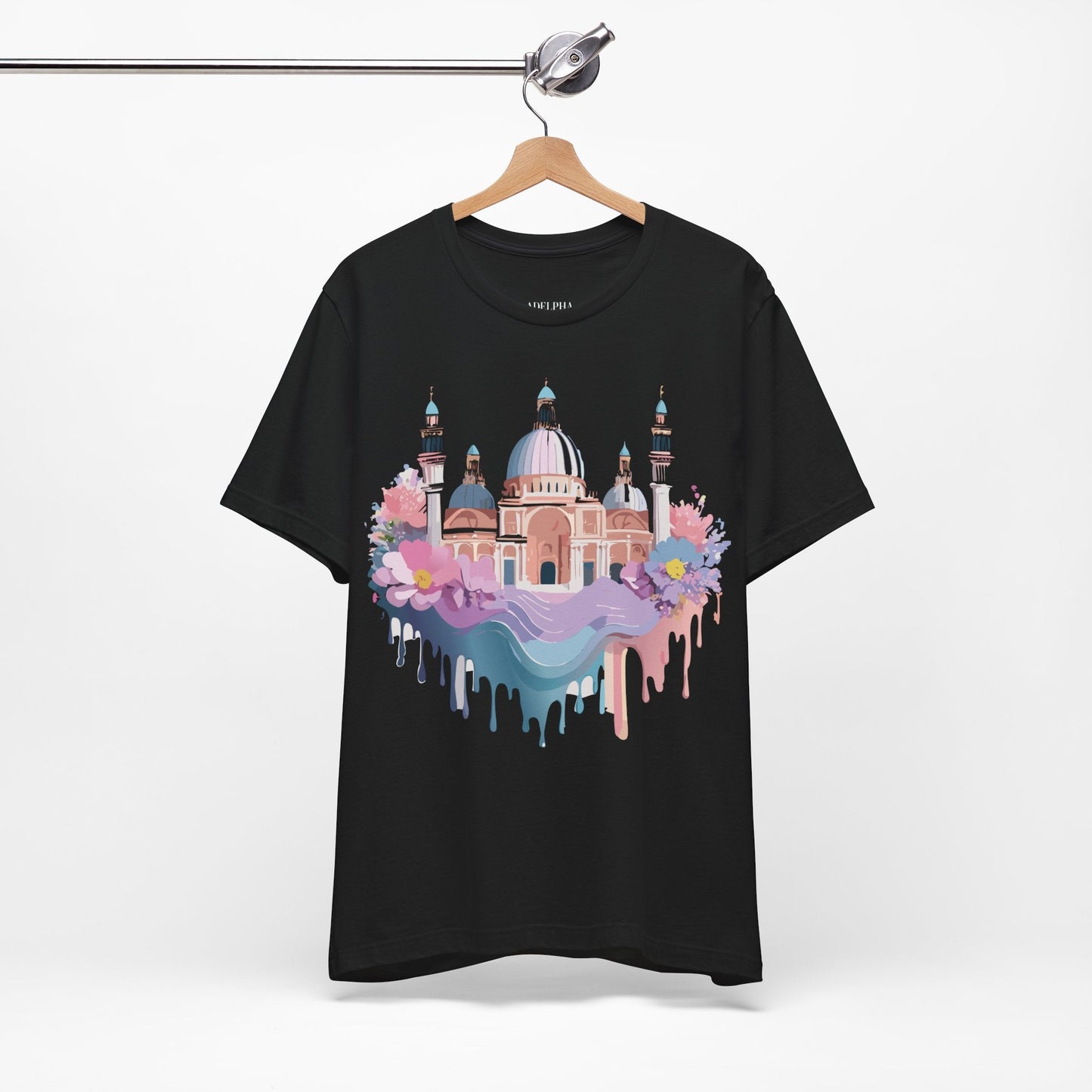 Venice Tourist Shirt Graphic Tee Unisex Jersey Short Sleeve Casual Wear Adelpha Artwork