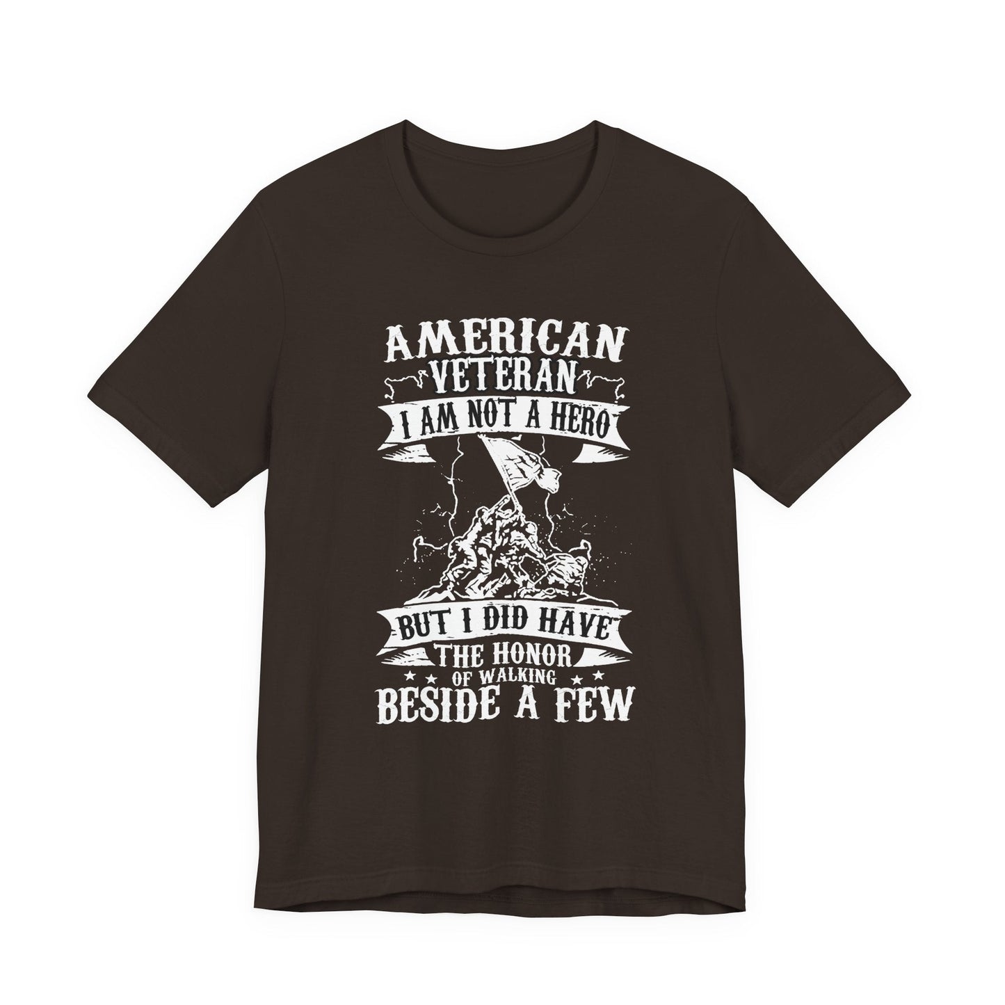 Army Veteran Patriotic Graphic Design Unisex Cotton T-Shirt v53