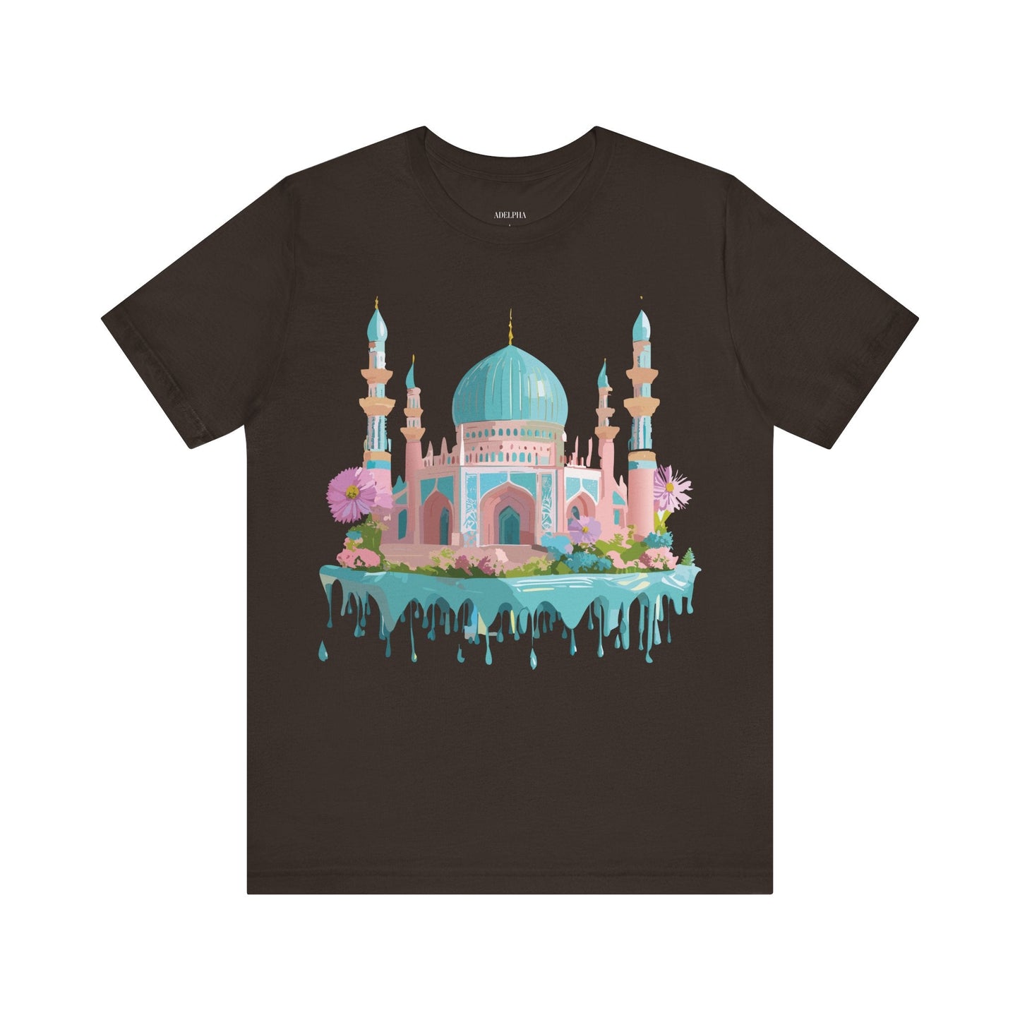 Tourist Shirt With Tashkent Graphic Tee By Adelpha Unisex Short Sleeve Vintage Artwork
