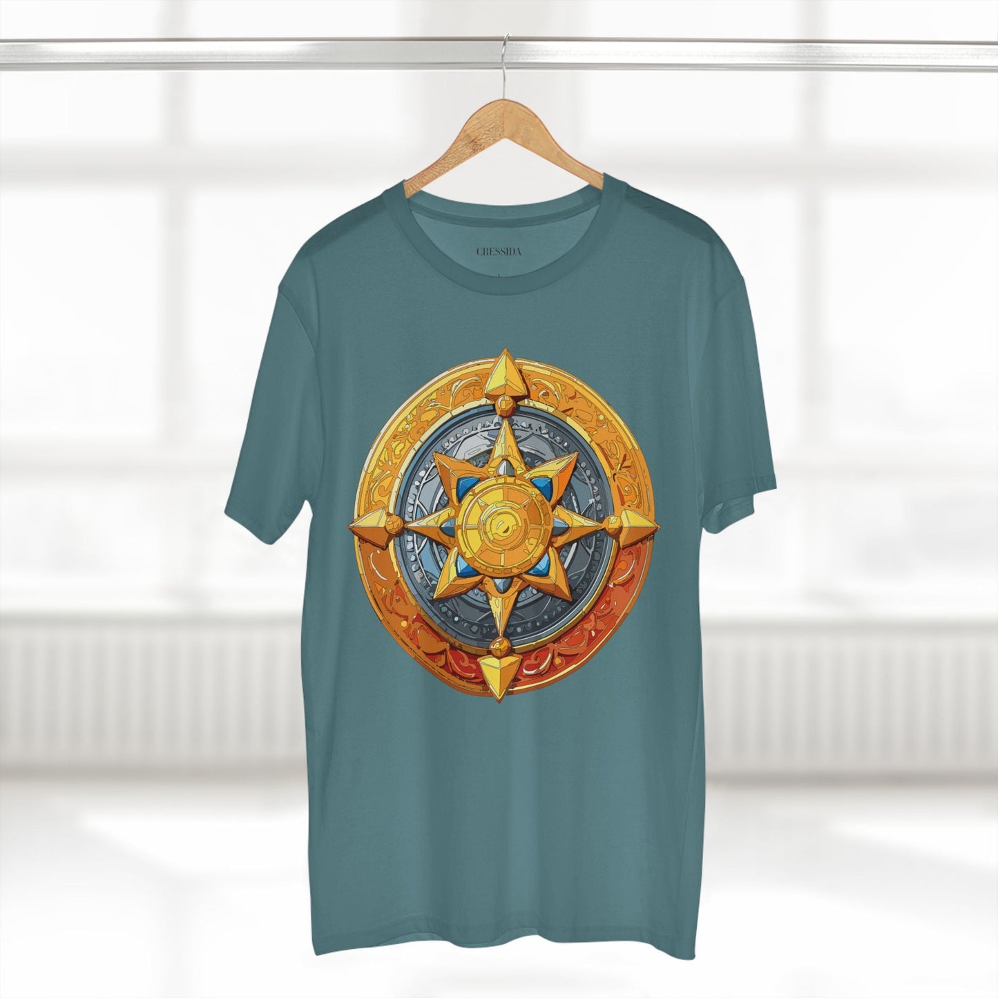 Antique Gold Coin Graphic Design T-Shirt Unisex 100 Cotton With Golden Print Artwork Tee 3