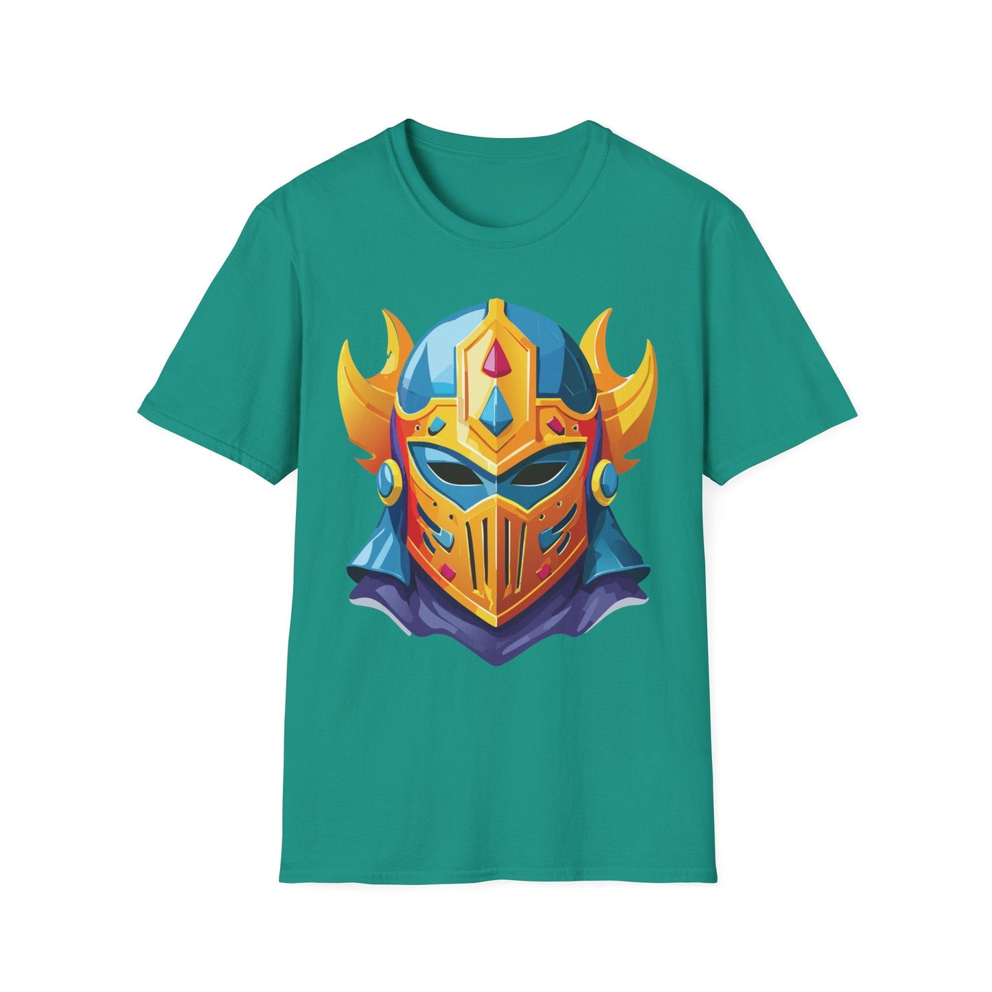 Mask Tee Shirt Unisex Softstyle T Shirt With Mask Design Masquerade Tees For Everyday Comfort
