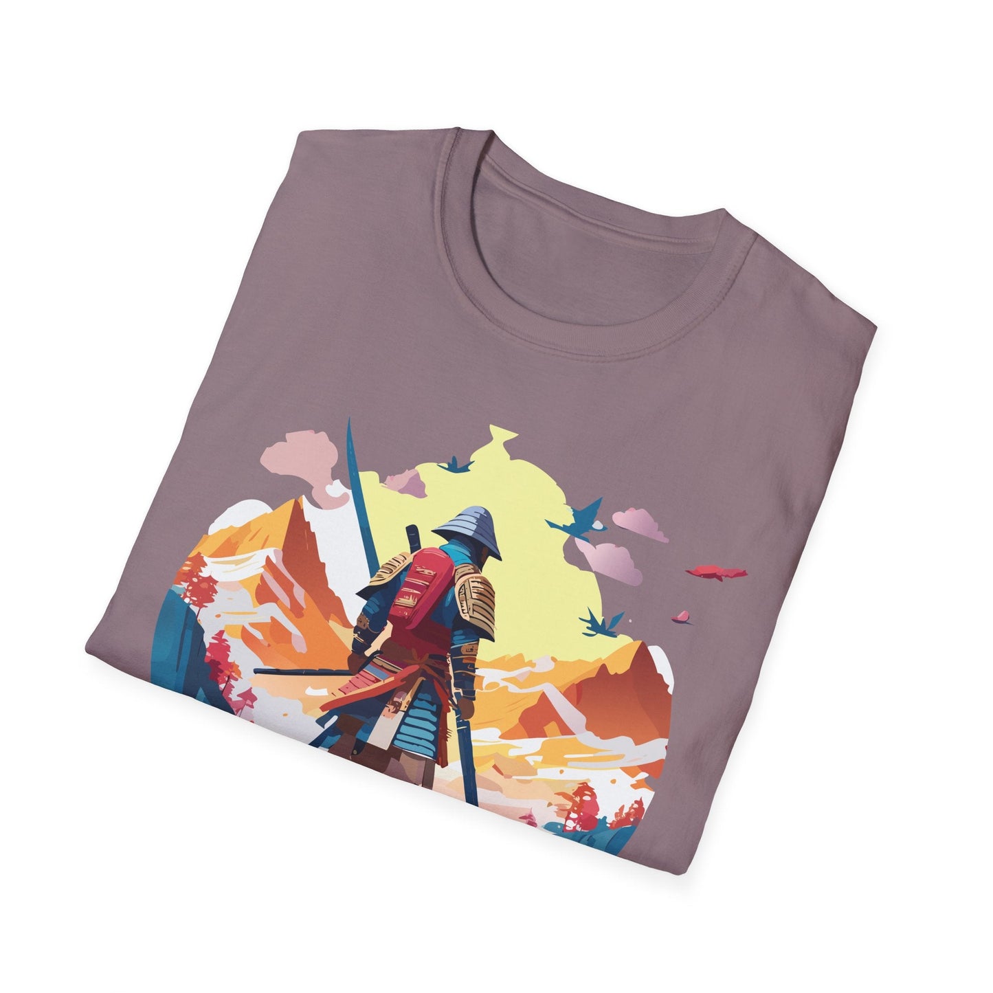 Samurai Shirt Unisex T Shirt Gildan Softstyle 64000 Cotton Tee For Everyday Comfort