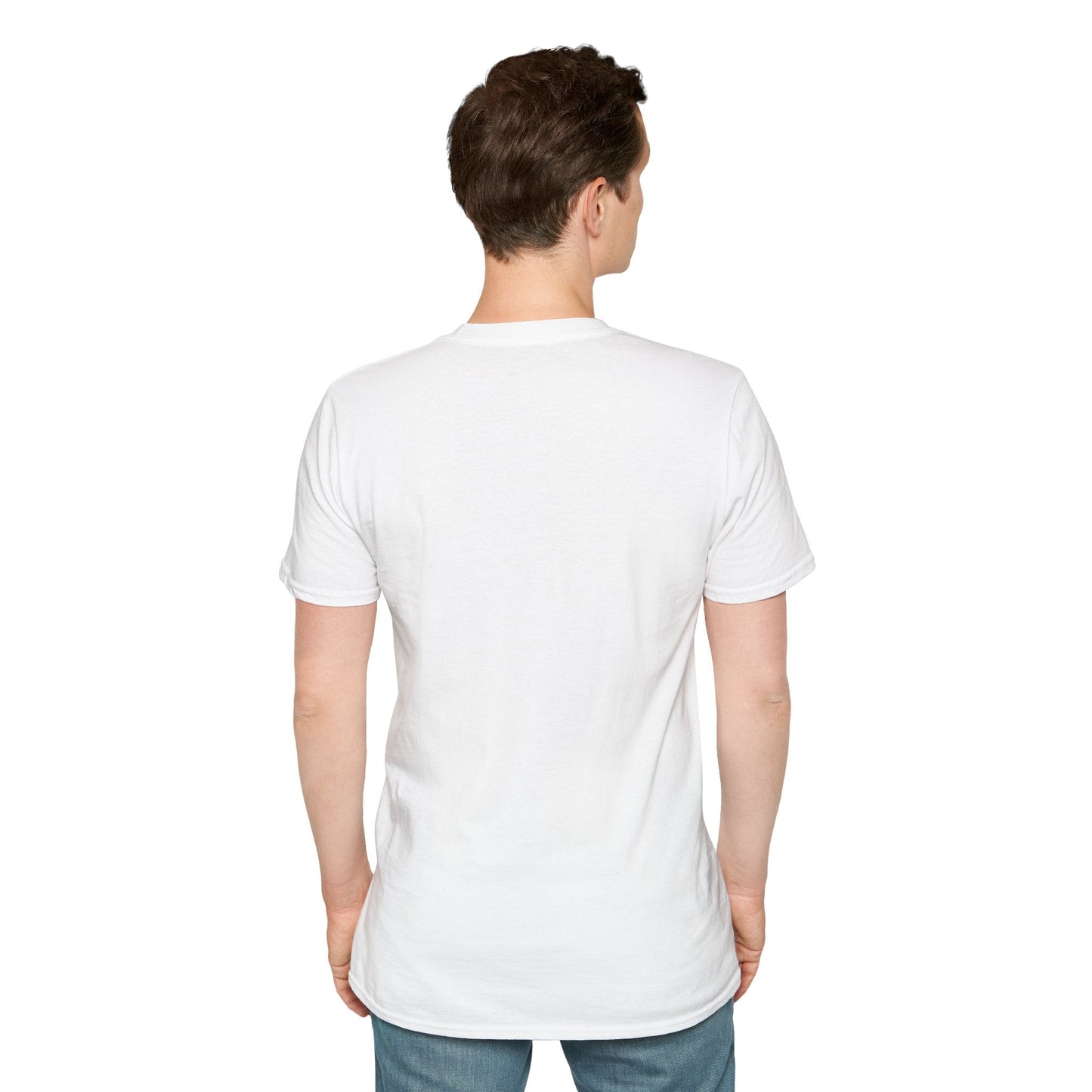 Unisex Cartoon T Shirt With Animals Animation Tee Softstyle Gildan 64000 Cotton Fabric