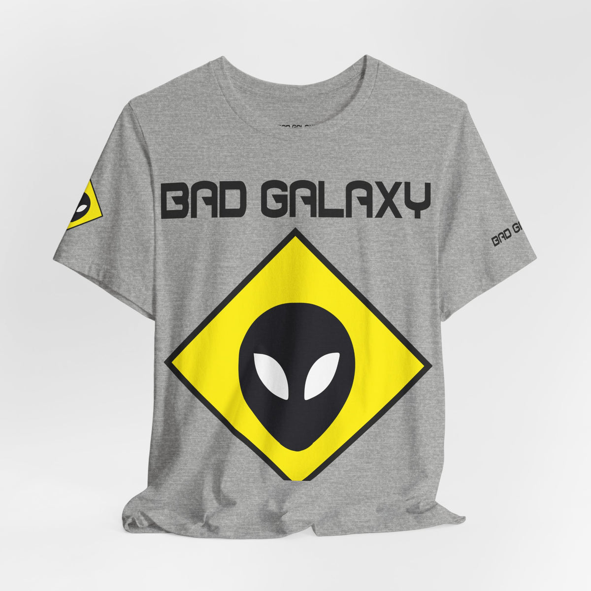 Alien Graphic Unisex Cotton Bella+Canvas Tee with Art Design b58