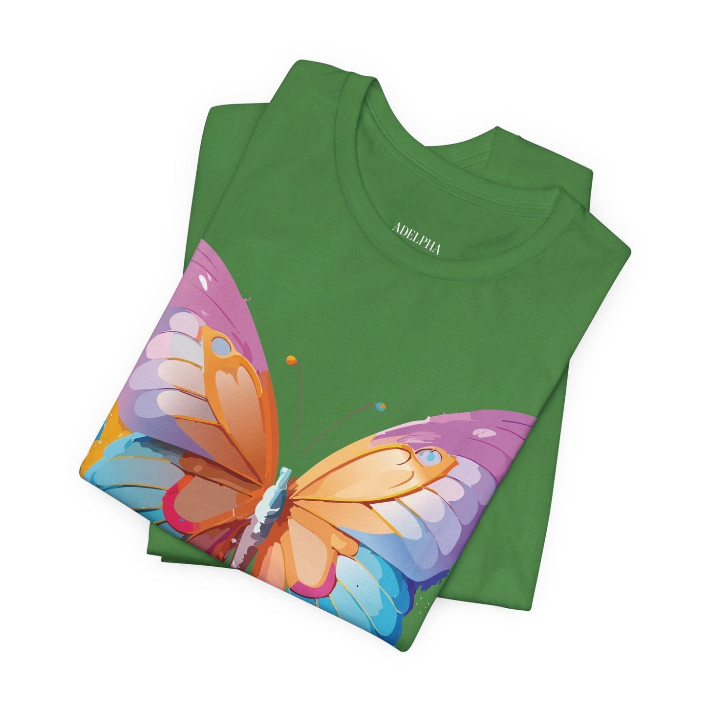 Butterfly Graphic Unisex 100 Cotton Lightweight Vintage Design Jersey Tee 90