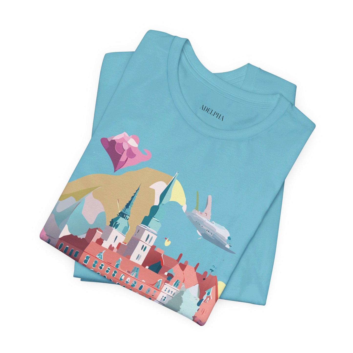Germany Tourist Shirt Unisex Graphic Tee Vintage Inspired Art By Adelpha Premium Design