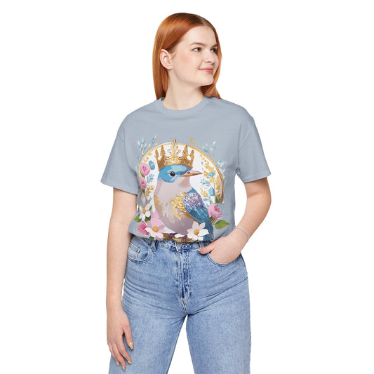Medallion Graphic Unisex 100 Cotton Vintage Animal Medal Artwork Tee 27
