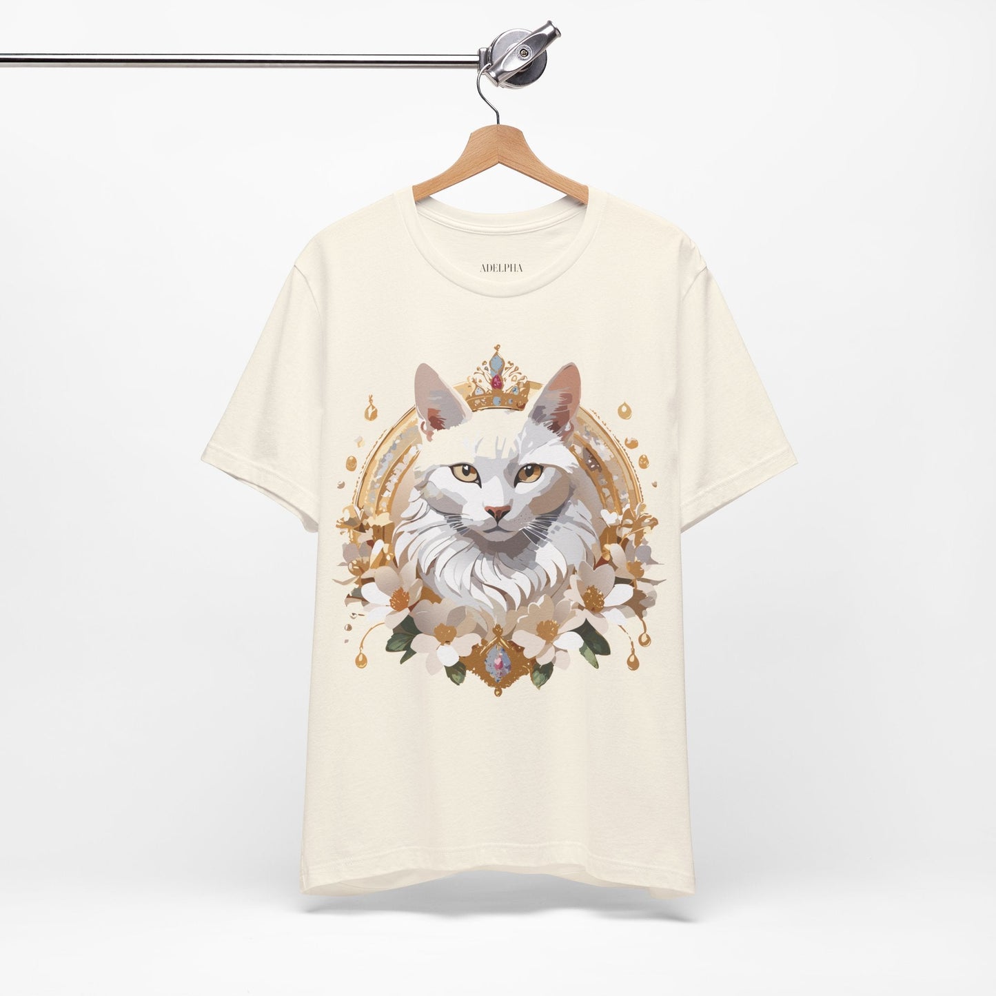 Medallion Graphic Unisex 100 Cotton Vintage Animal Medal Artwork Tee 21