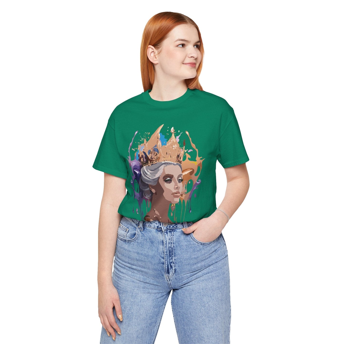 Queen Graphic T Shirt Adelpha Unisex Jersey Short Sleeve Art Design Tee Vintage Inspired Artwork