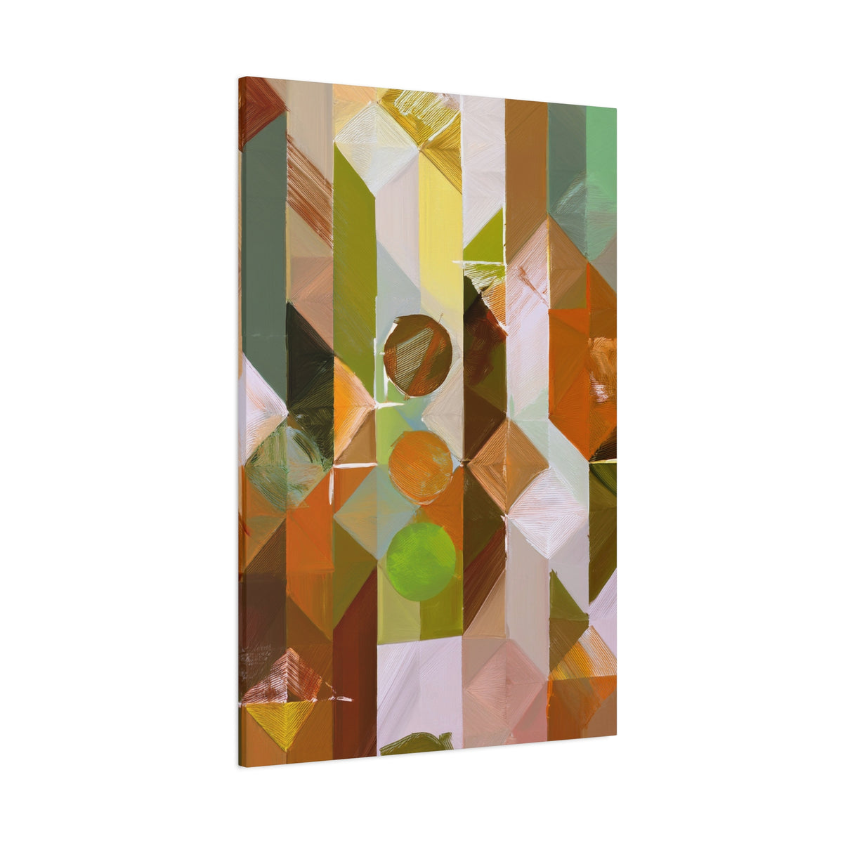 Abstract Geometric Painting Print Canvas 20x24,20x30,24x30 24x32,24x36,30x40 32x48,36x48,40x60 Pine-Wood Inner Frame ABS-56