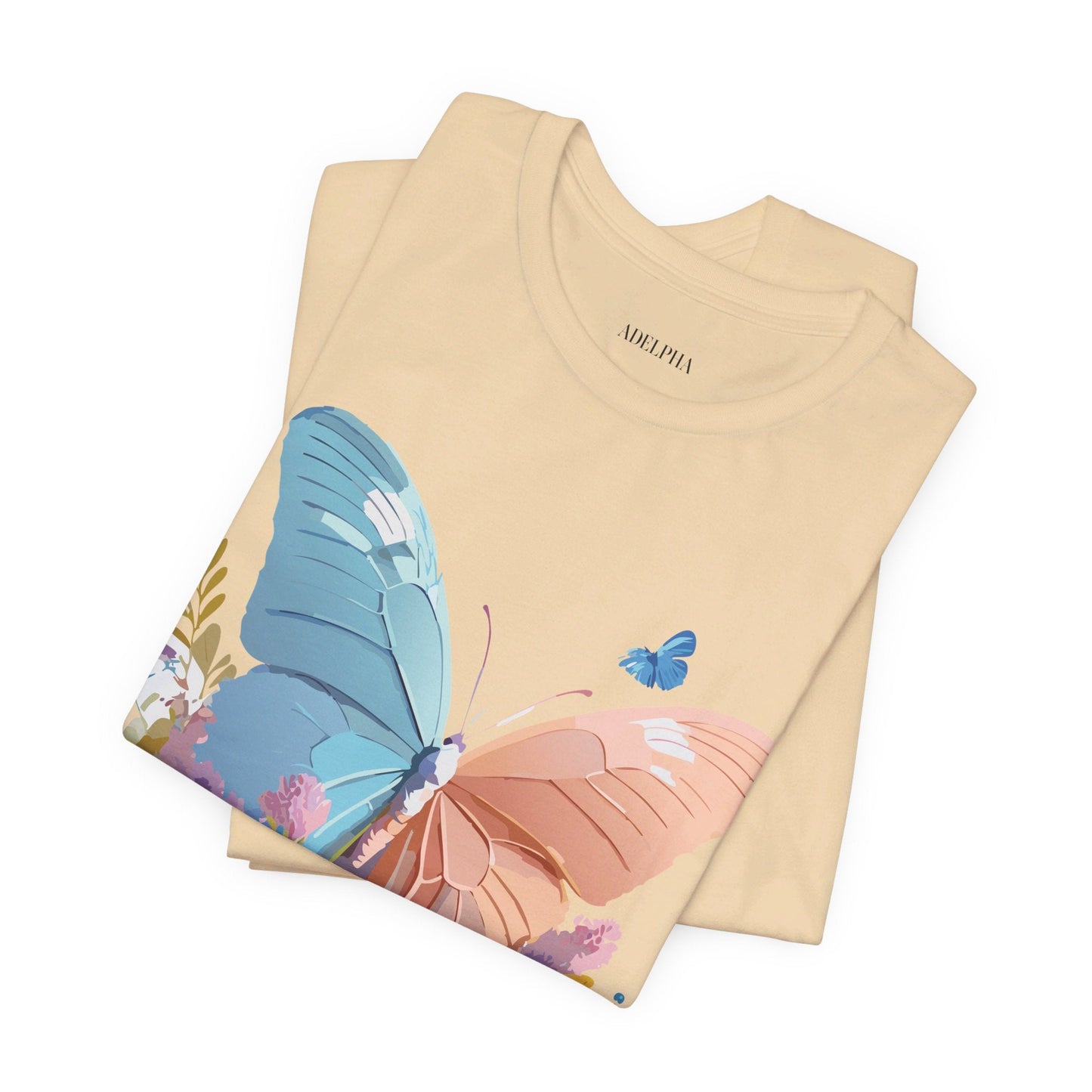 Butterfly Graphic Tee By Adelpha Unisex Vintage Inspired Art Shirt