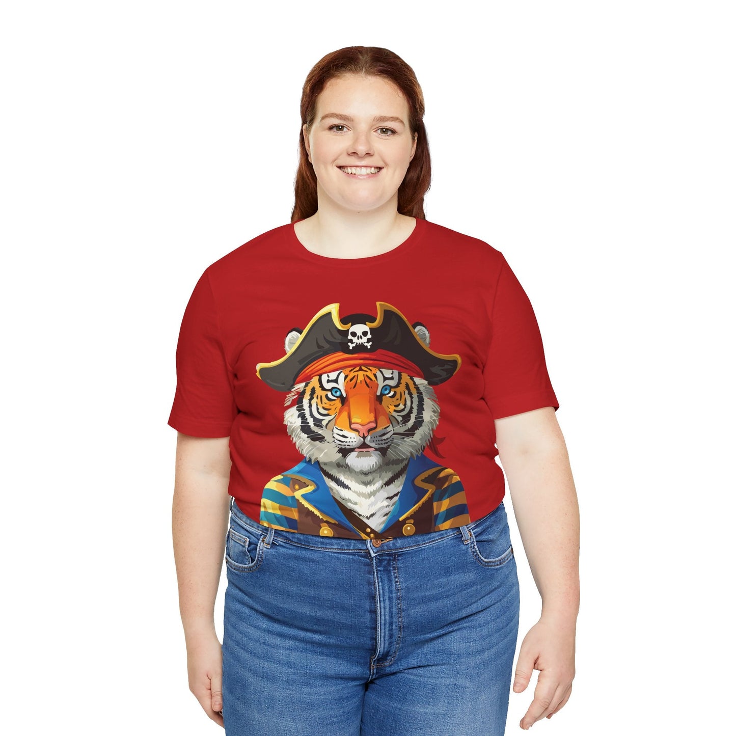 Unisex Animal Tee Shirt Art Design With Wild Animals Gildan Softstyle Cotton T Shirt