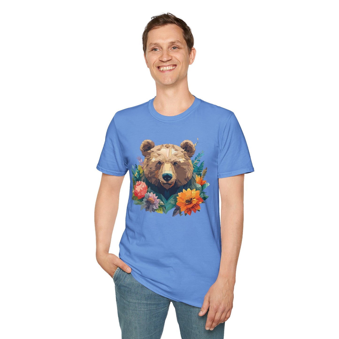 Bear T-Shirt, Teddy Bear T Shirt, Shirt with Bear, Shirt with Animal - 3
