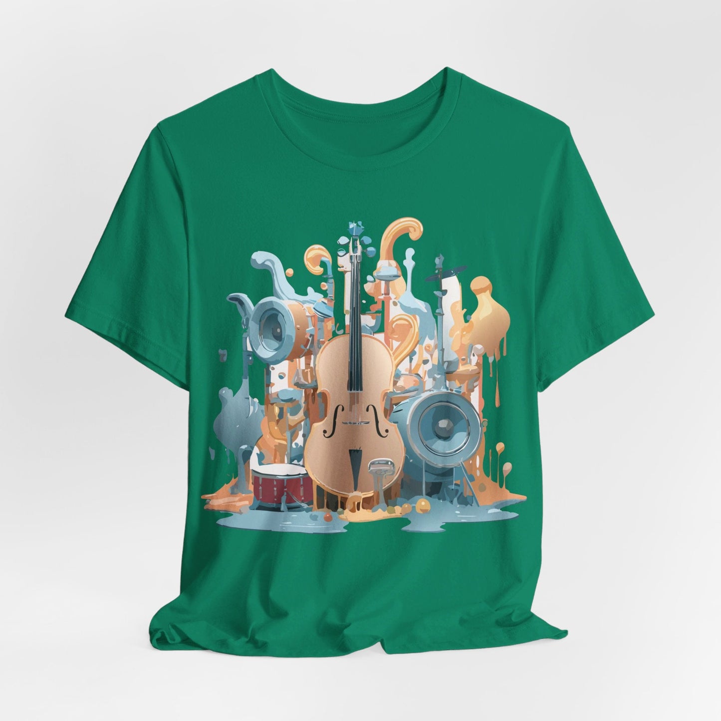 Adelpha Music Graphic T Shirt Unisex Jersey Short Sleeve Vintage Inspired Art Tee