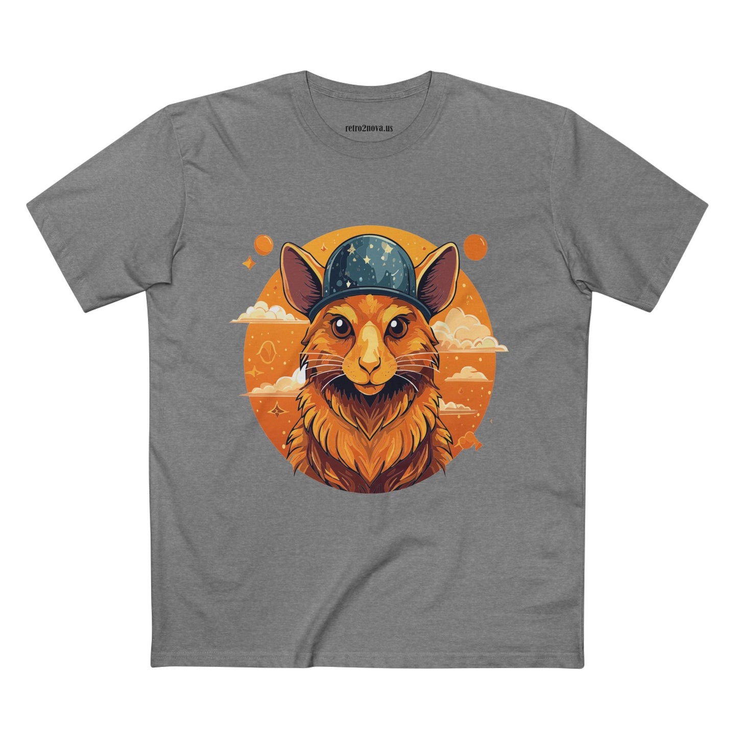 Rabbit Shirt Unisex Premium Cotton Tee With Original Art Design From Retro2Nova Art Collection Soft Breathable Comfort