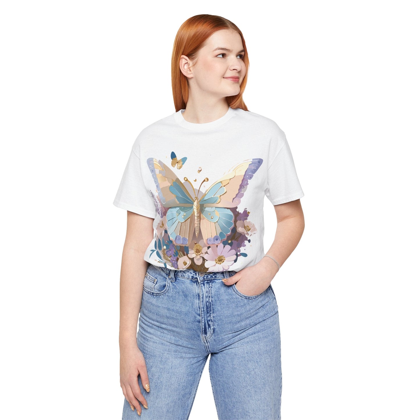 Adelpha Vintage Inspired Graphic T Shirt Unisex Short Sleeve