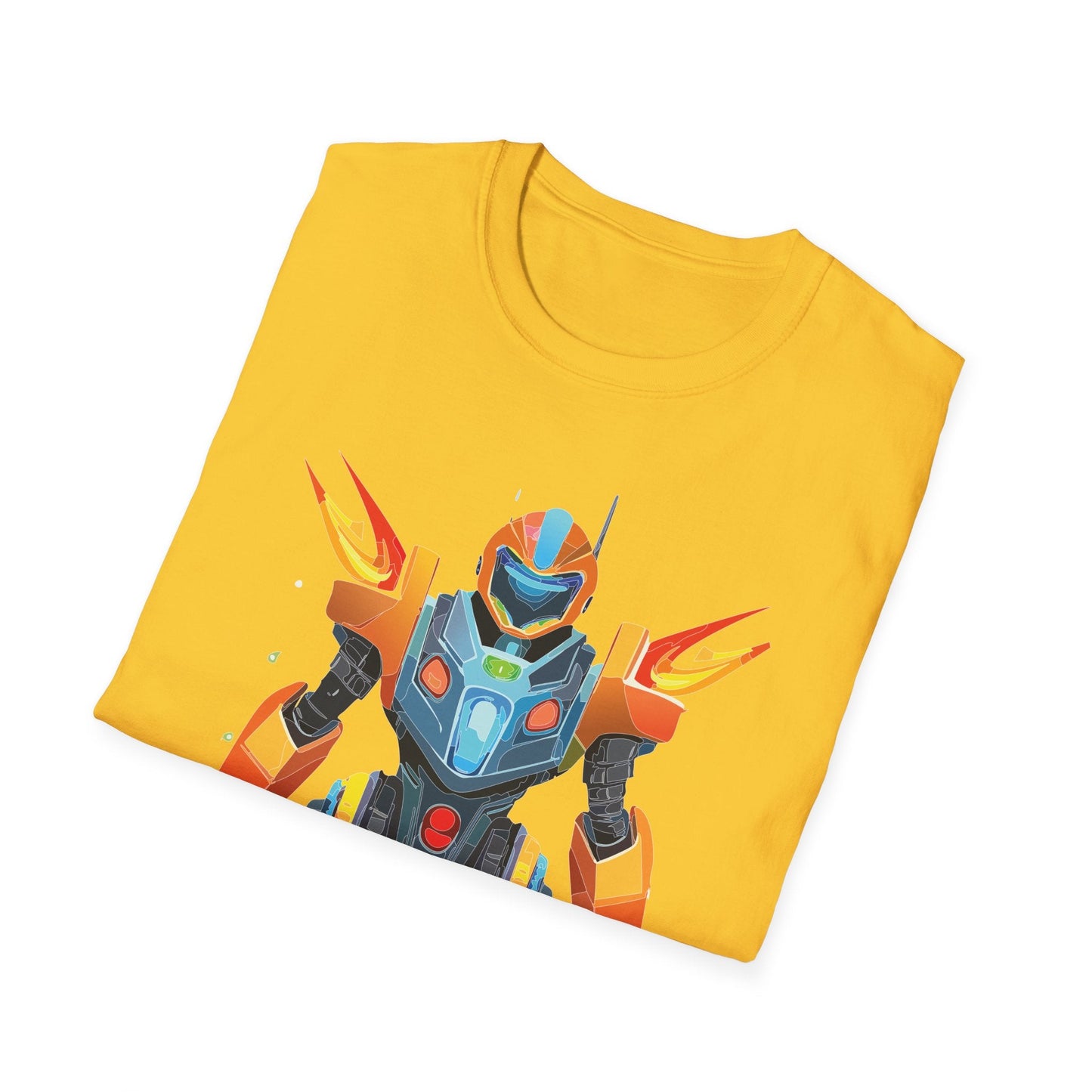 Cyborg Tee Unisex Robot Shirt Terminator Graphic Short Sleeve Tee Gildan Softstyle 64000 Cotton