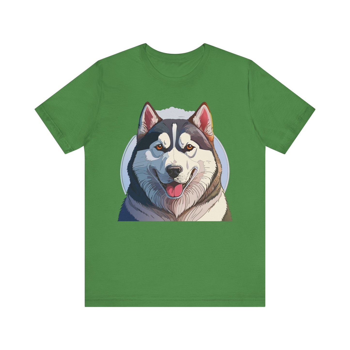 Unisex Animal Shirt Art Design Tee With Wild Animals Graphic Print Short Sleeve Style