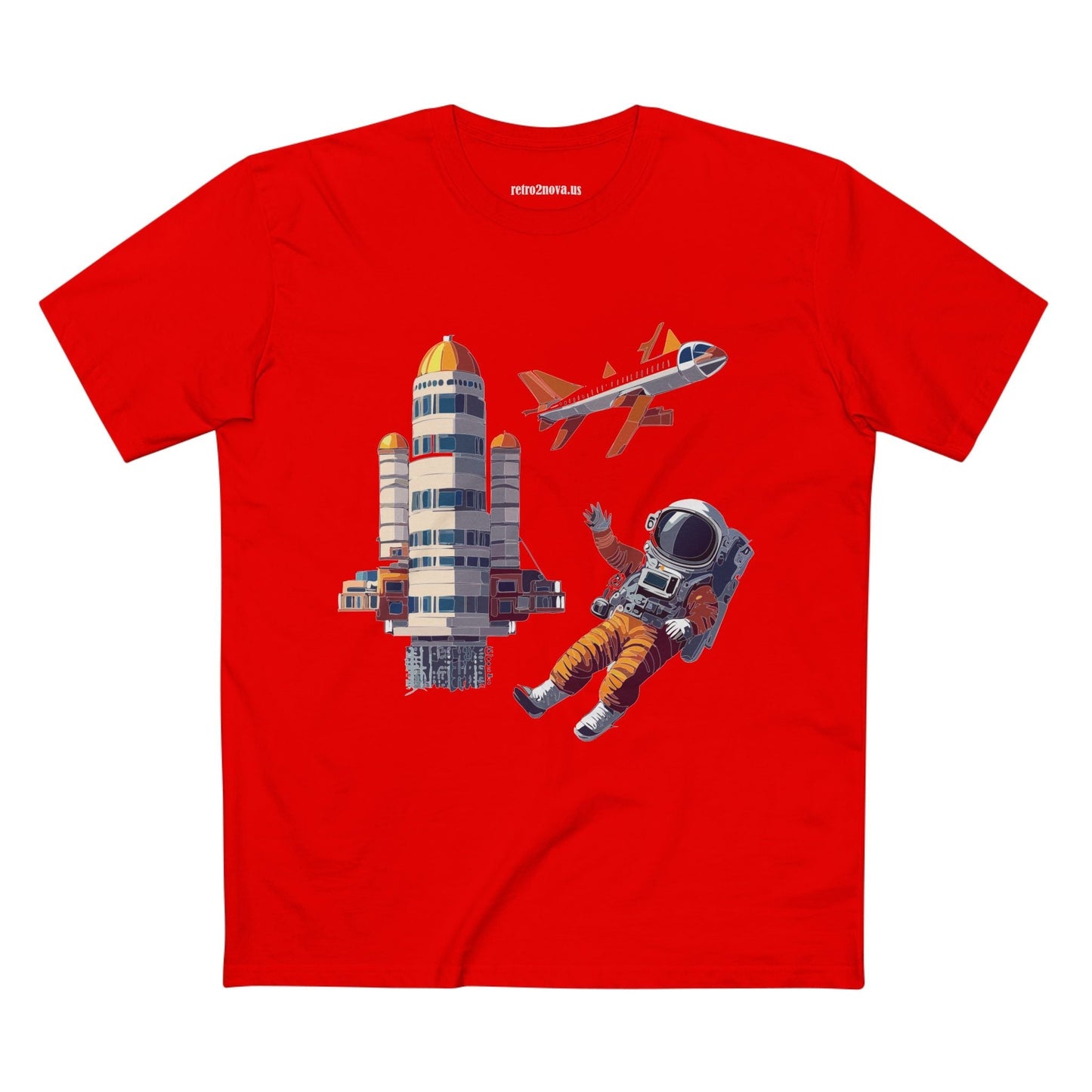 Cosmos Astronaut Shirt CS 17 Unisex Premium Cotton Tee With Original Art Design Edition