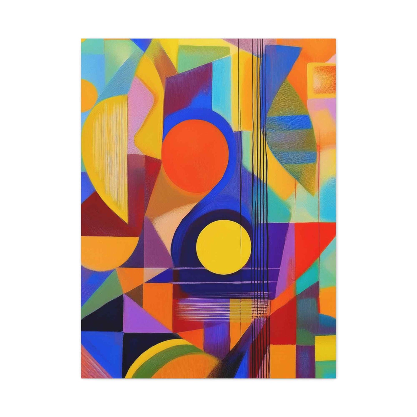 Abstract Painting Print Canvas 20x24,20x30,24x30, 24x32,24x36,30x40, 32x48,36x48,40x60 Pine-Wood Inner Frame ABS-9