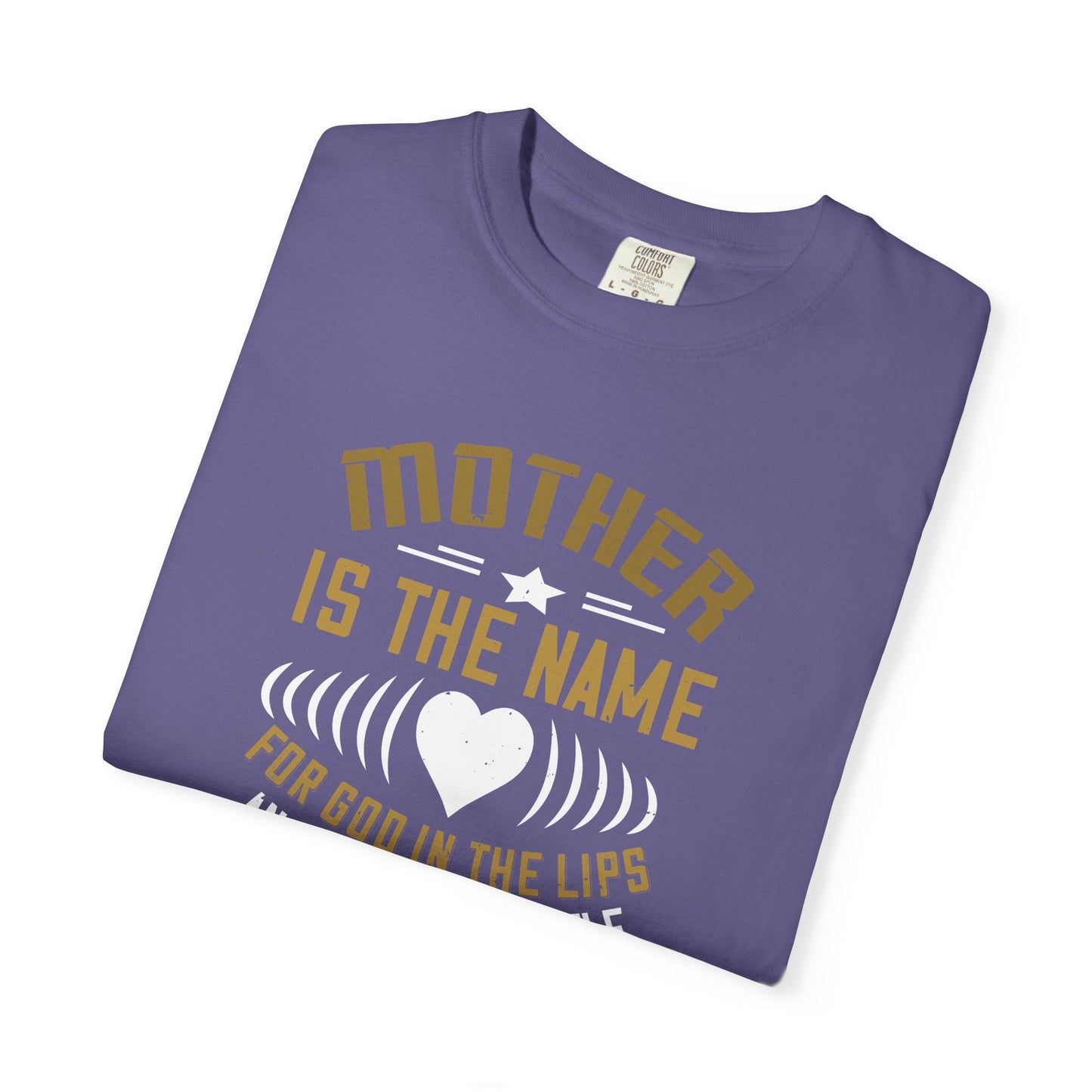 Mom T-shirt Mother Day Mama Tee Unisex Comfort Colors Garment-Dyed Cotton h83