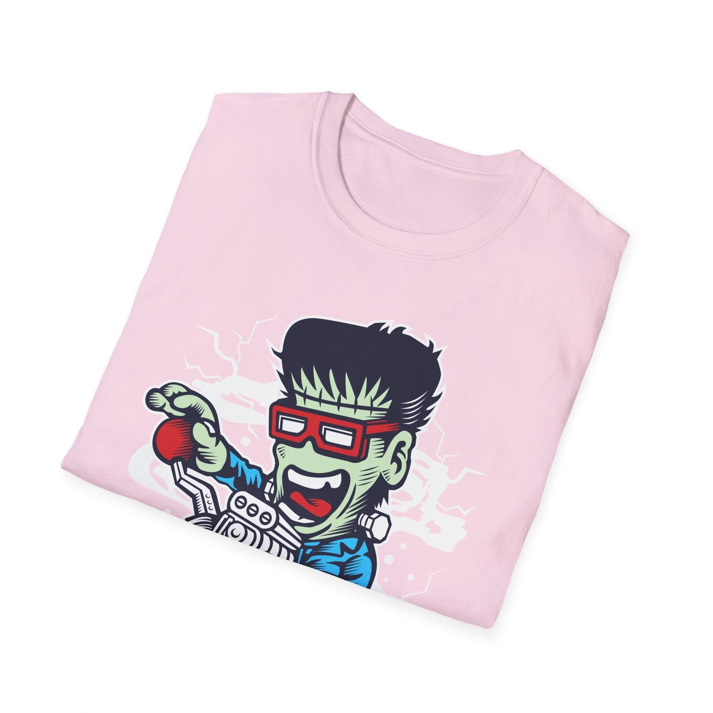Cartoon T Shirt Animation Tee Funny Unisex Softstyle Gildan 64000 100 Percent Cotton