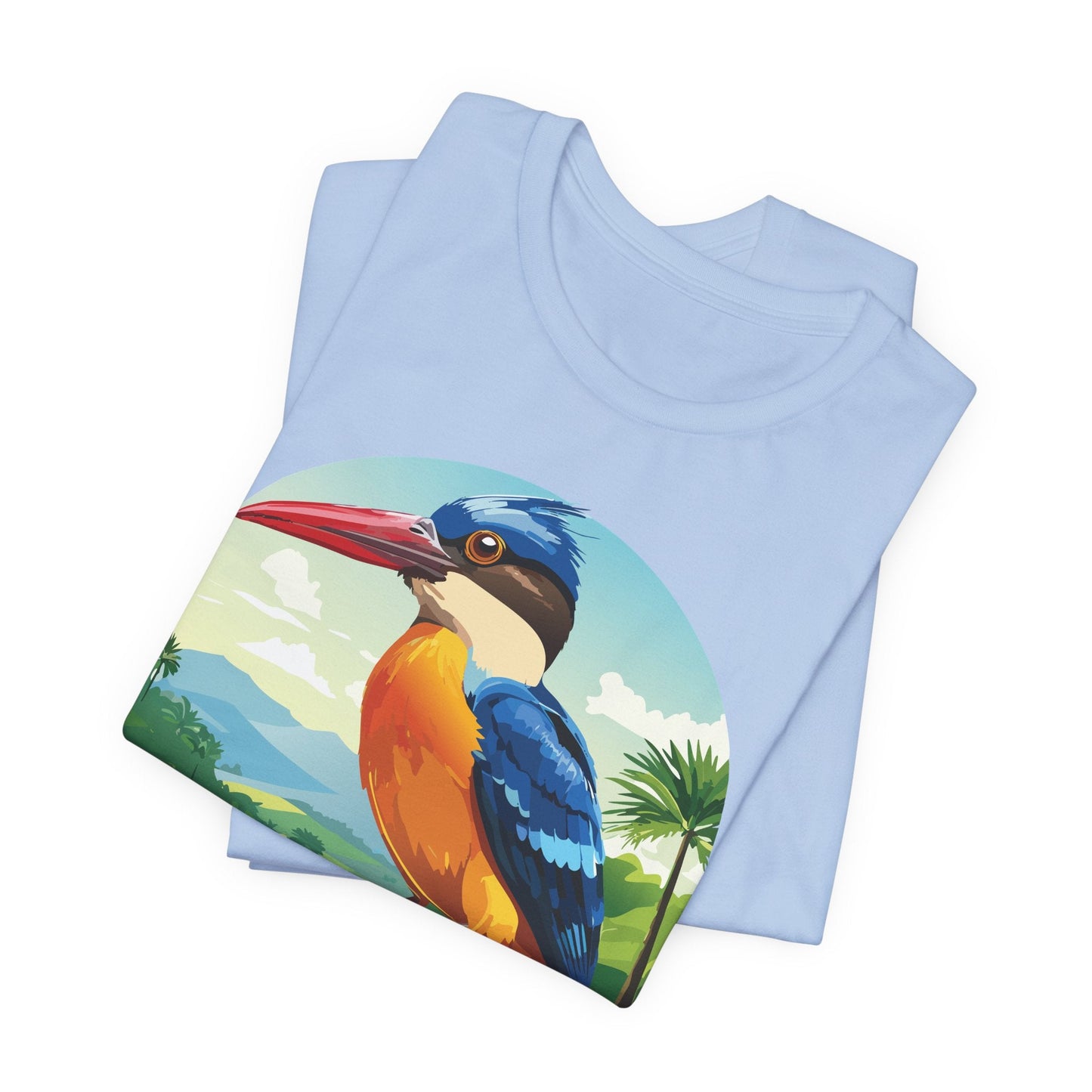 Unisex Animal Shirt With Art Design Featuring Wild Animals Jersey Short Sleeve Tee