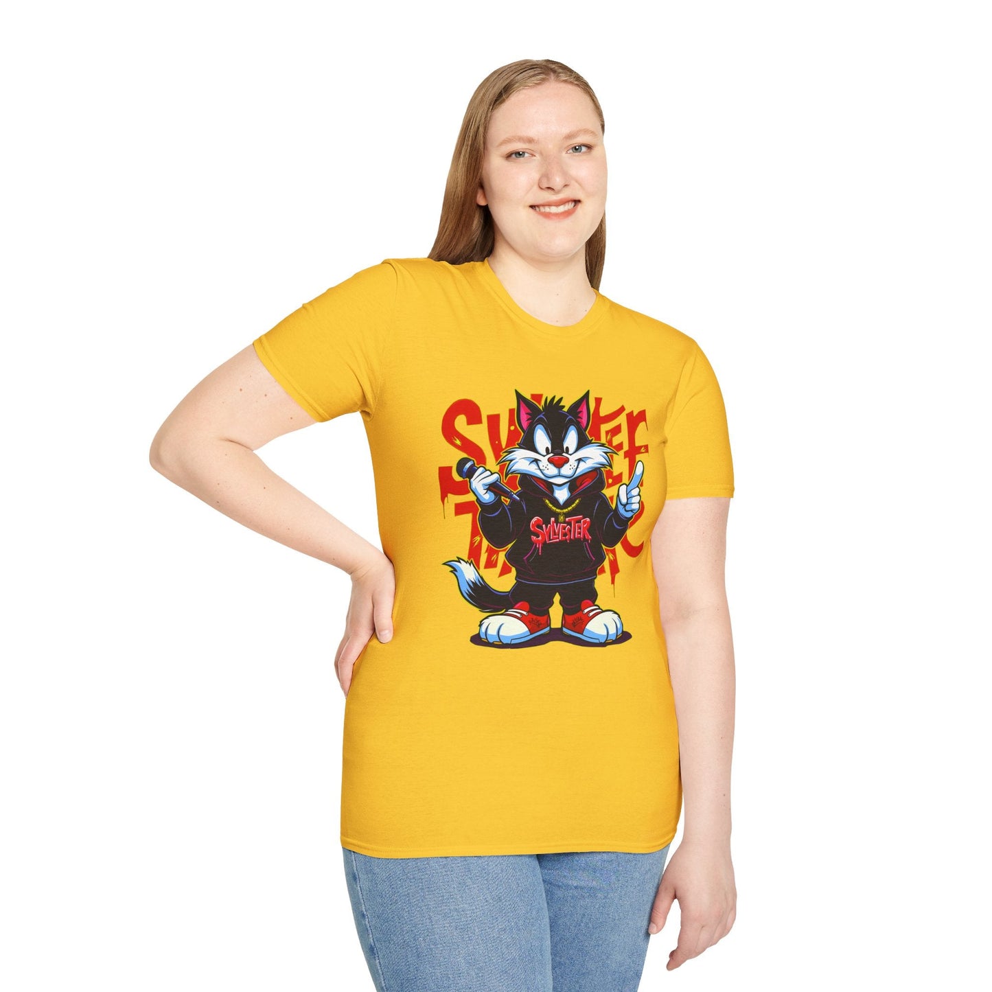 Gildan Softstyle Unisex T Shirt 100 Percent Ring Spun Cotton Cartoon Animation And Funny Animals Tee