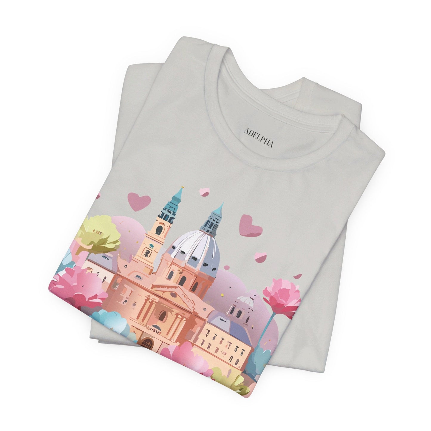 Prague Tourist Shirt Unisex Graphic Tee With Vintage Inspired Artwork By Adelpha