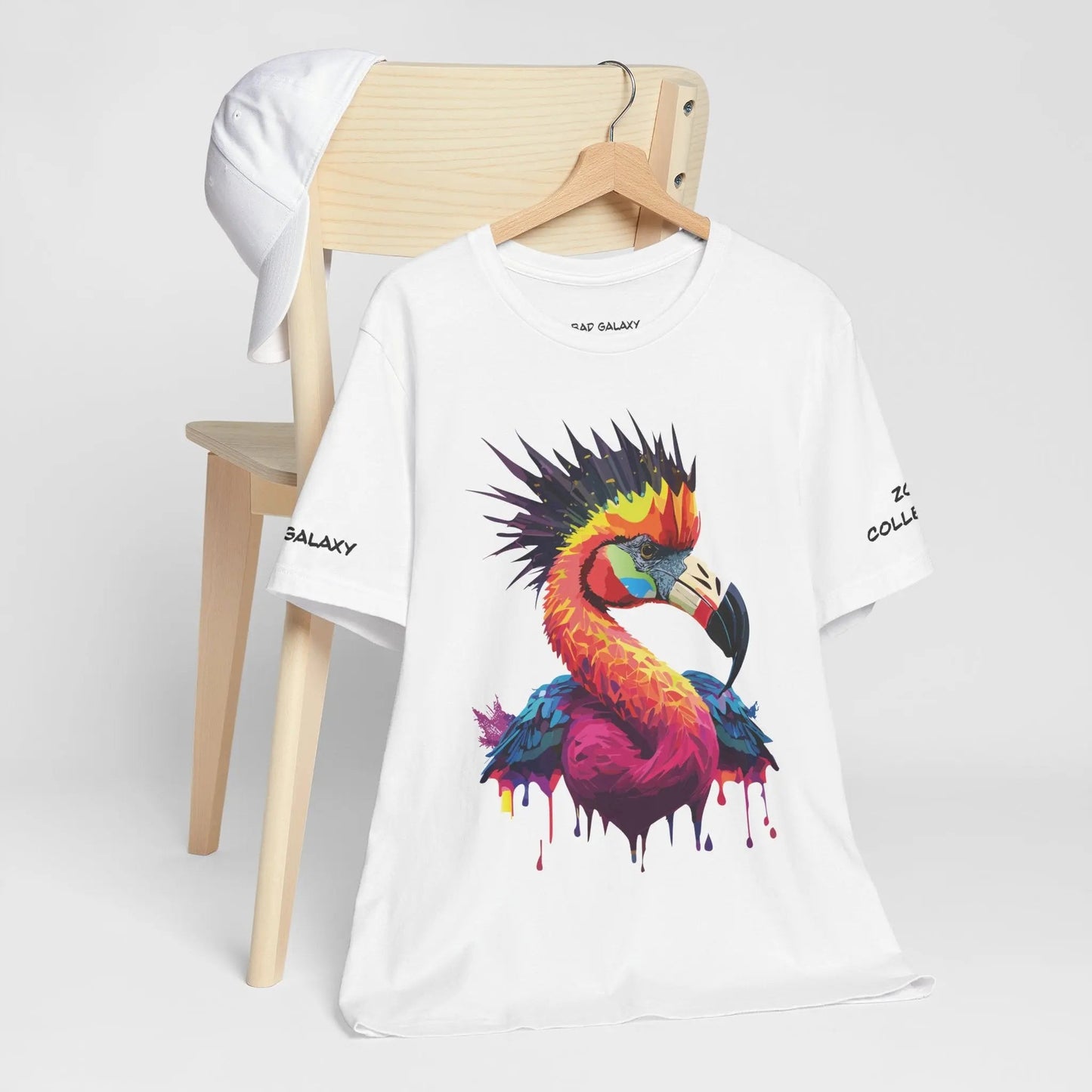 Animal T Shirt Bad Galaxy Made To Order 100 Percent Cotton Eco Friendly Non Toxic Inks USA