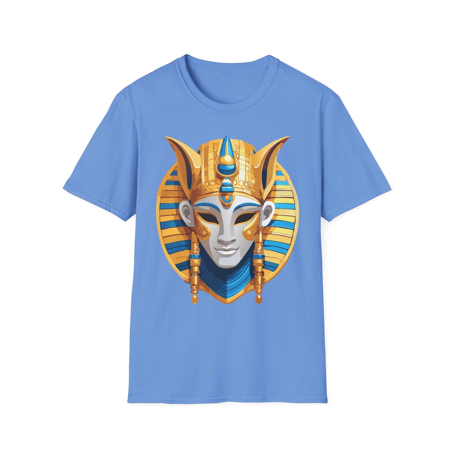 Mask Tee Shirt Unisex Masquerade Design Artwork Gildan Softstyle 64000 Cotton Tee