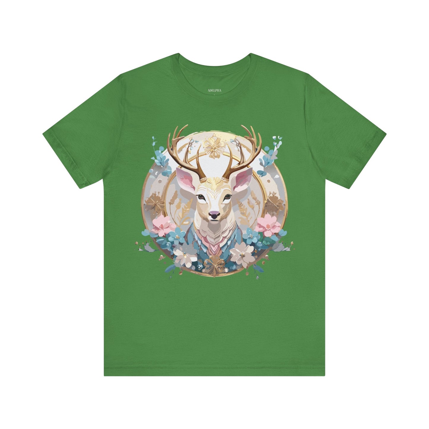 Medallion Graphic Unisex 100 Cotton Vintage Animal Medal Artwork Tee 69