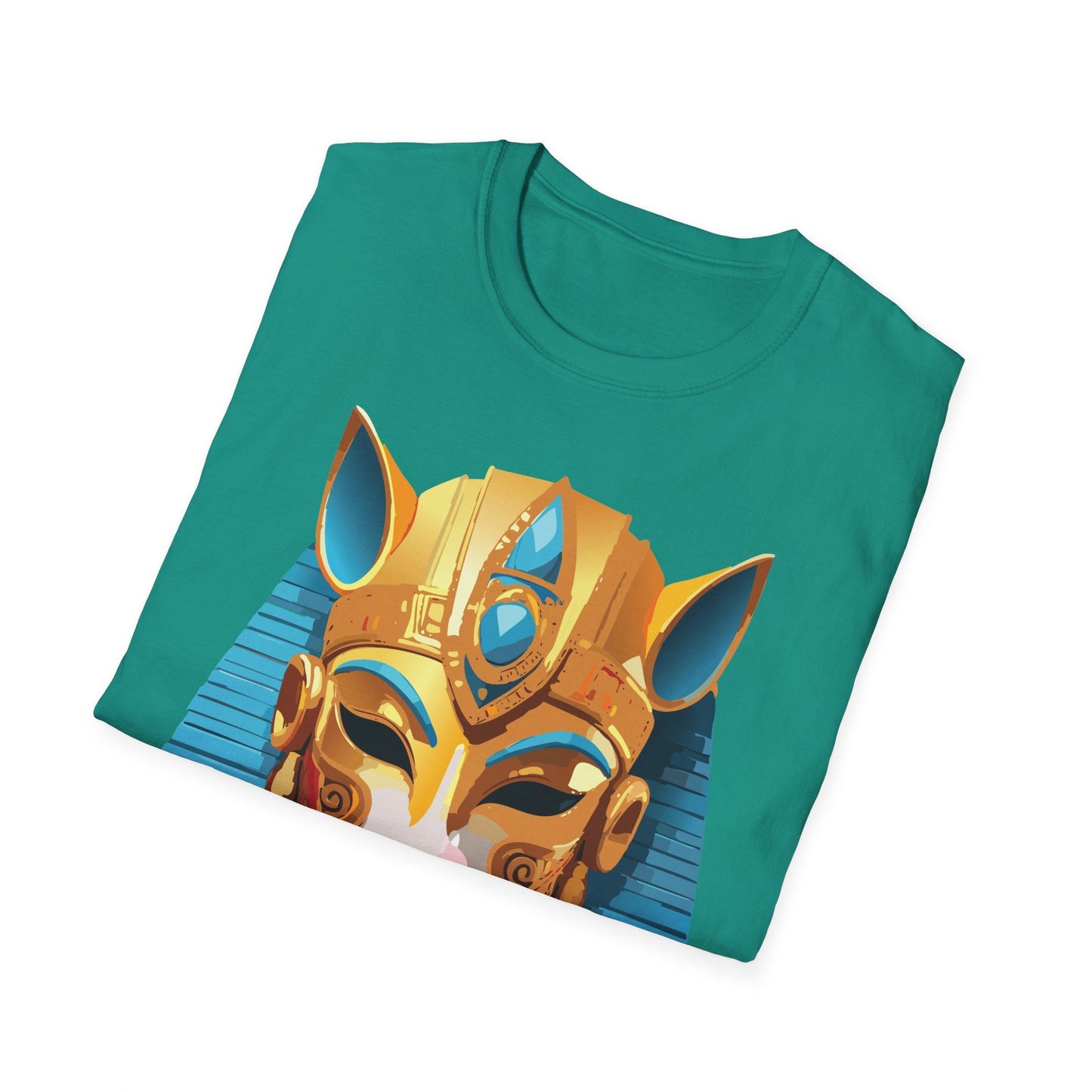 Mask Tee Shirt Unisex Gildan SoftStyle 64000 Cotton T Shirt Masquerade Design Art Graphic