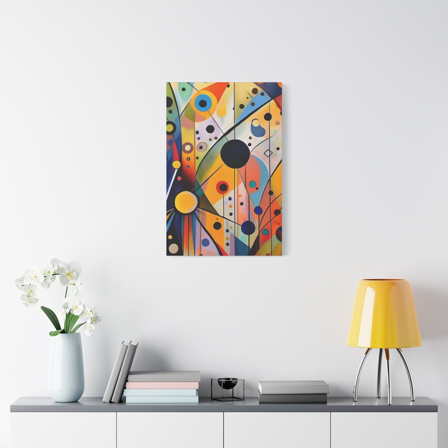 Abstract Oil Painting Print Canvas 20x24,20x30,24x30 24x32,24x36,30x40 32x48,36x48,40x60 Pine-Wood Inner Frame ABS-142