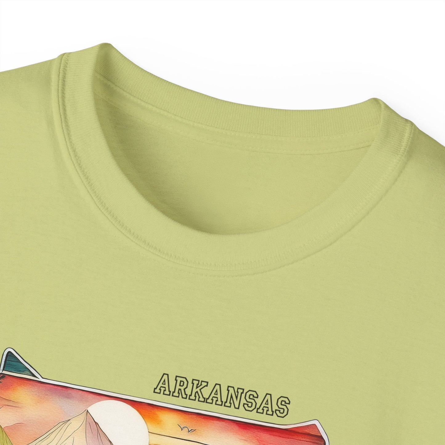 Arkansas Graphic Unisex Cotton T‑Shirt 2