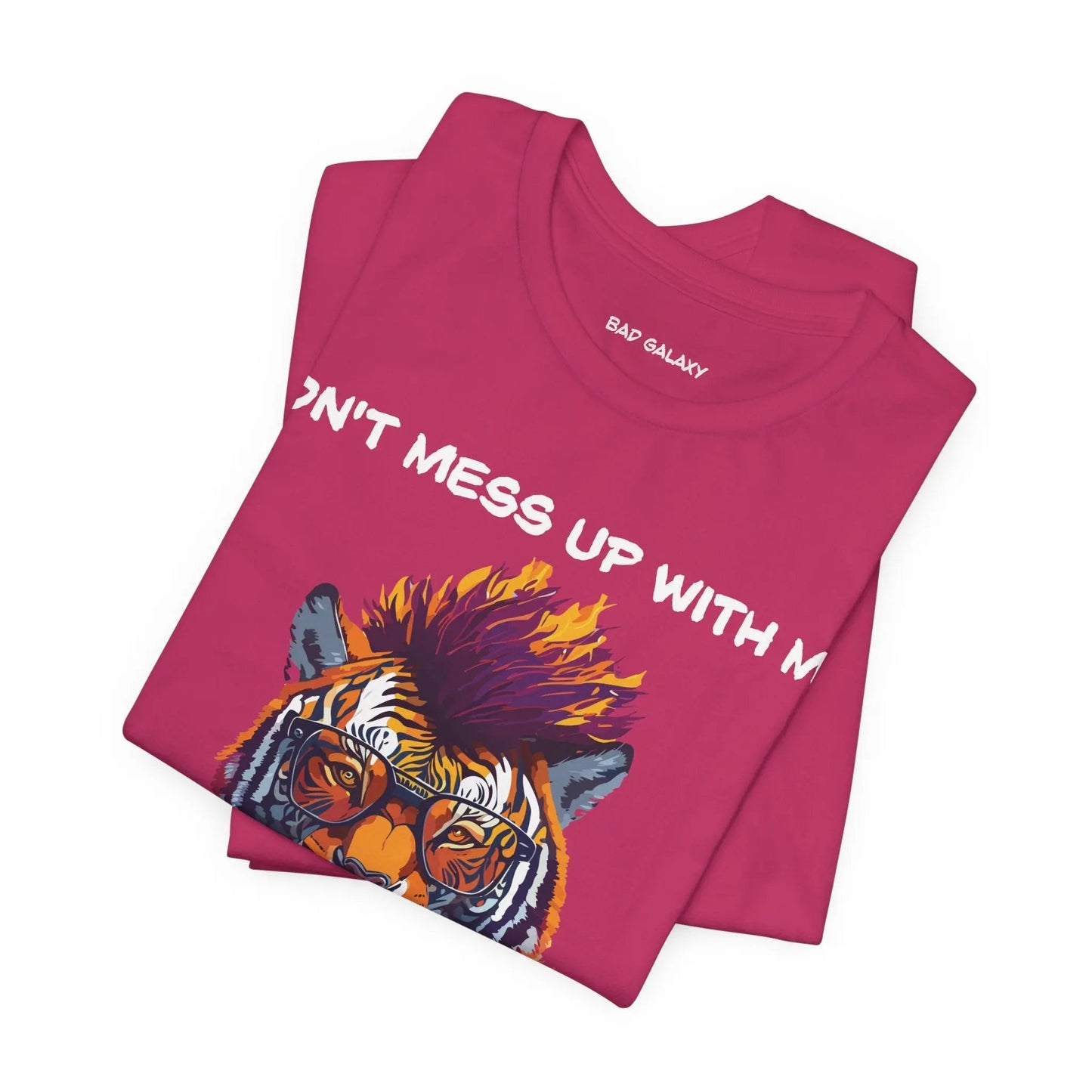 Bad Galaxy Animal T Shirt Cotton Comfort Eco Friendly Inks Printed In USA Free Shipping