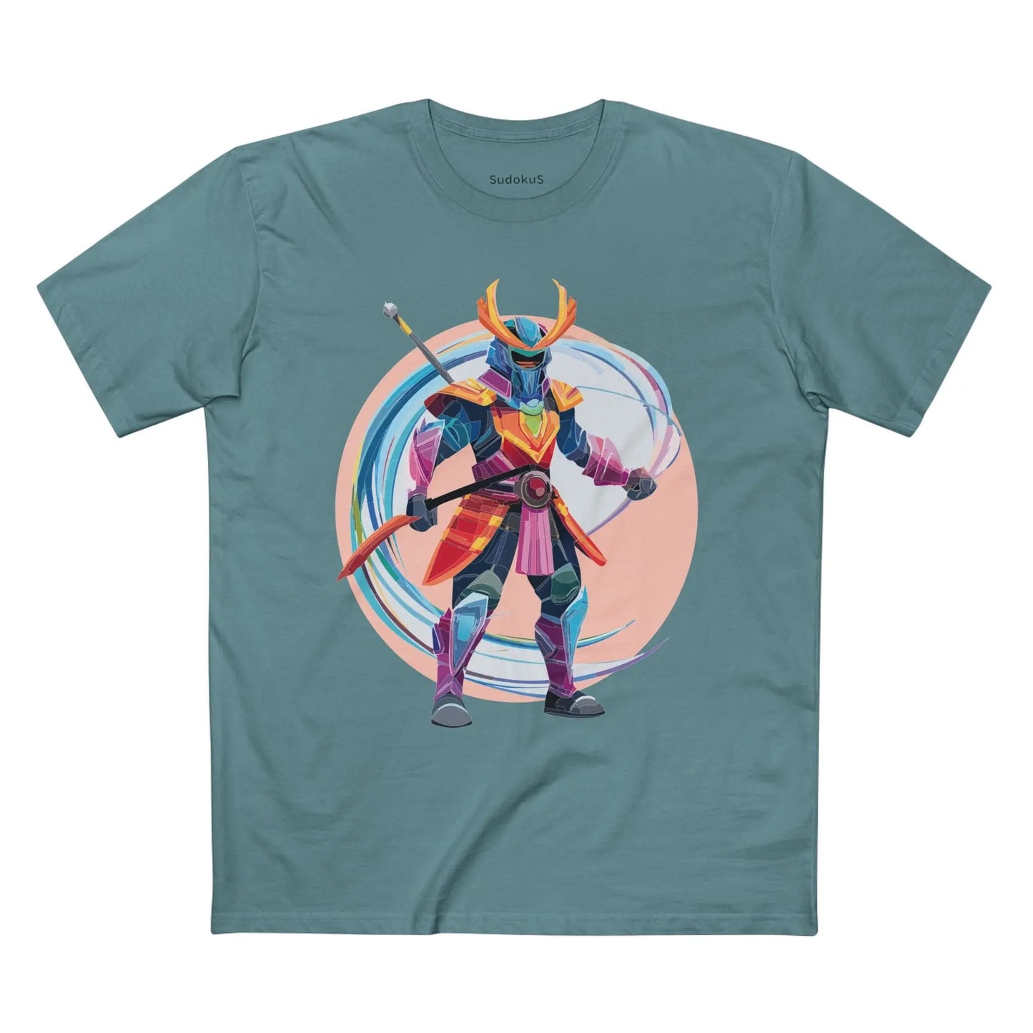 Samurai Graphic Unisex 100 Cotton Staple Tee 21