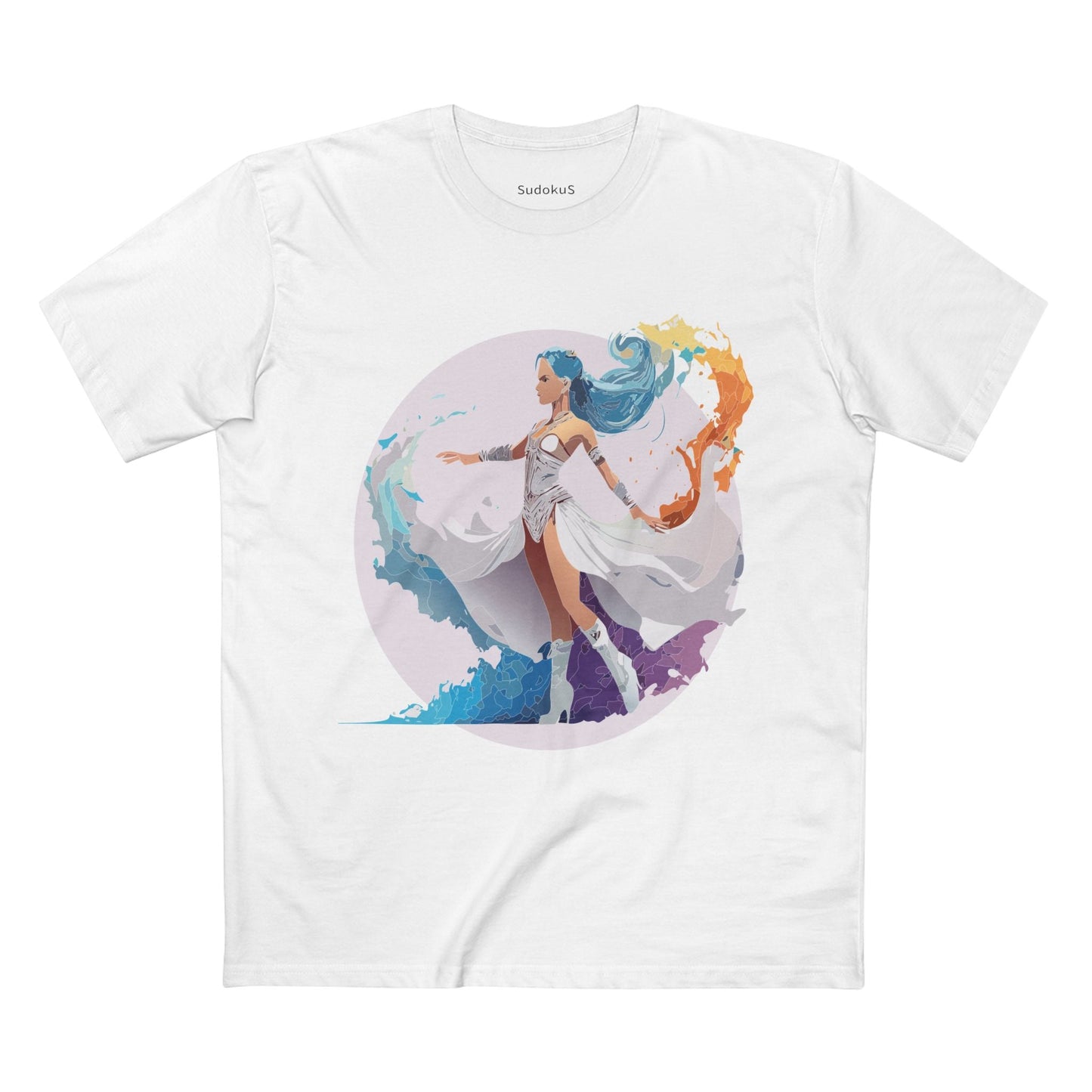 Dancer Graphic Unisex 100 Cotton Staple Tee 15