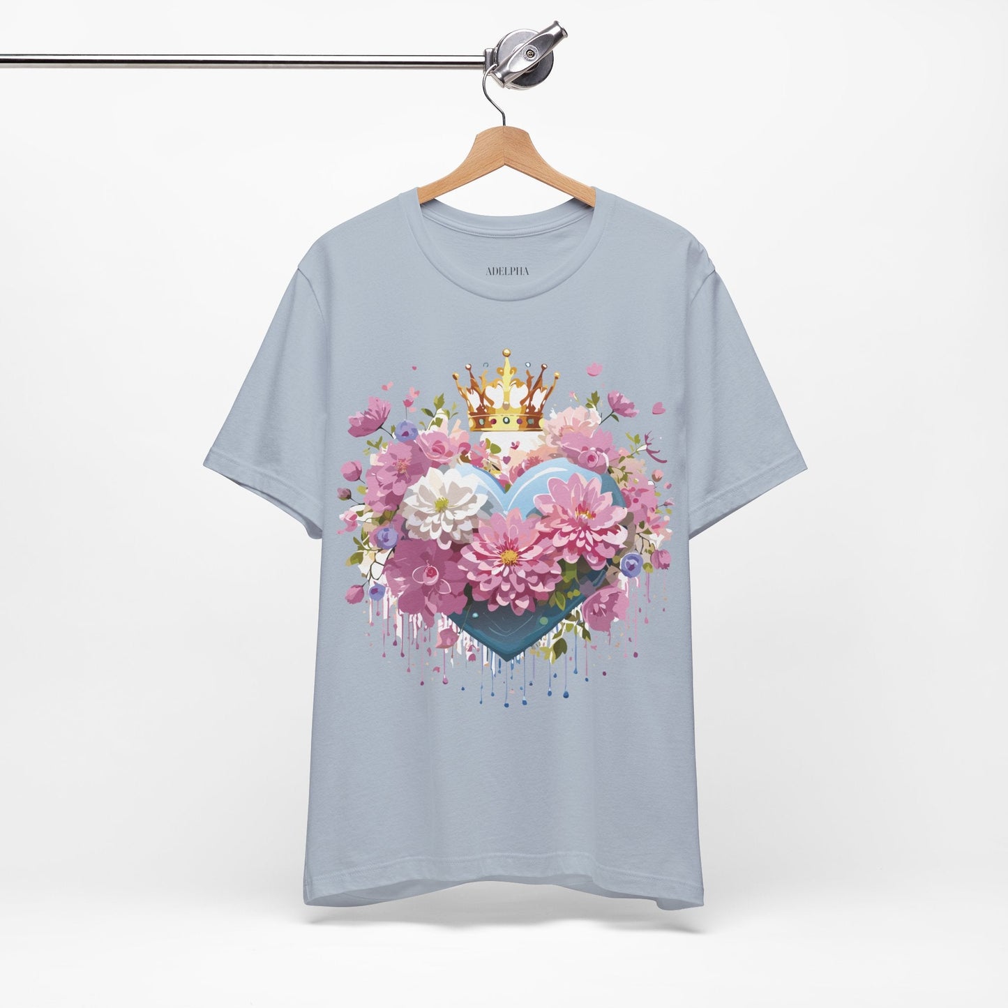 Valentine Shirts Unisex Graphic T Shirt From Adelpha Vintage Inspired Artwork Short Sleeve Tee