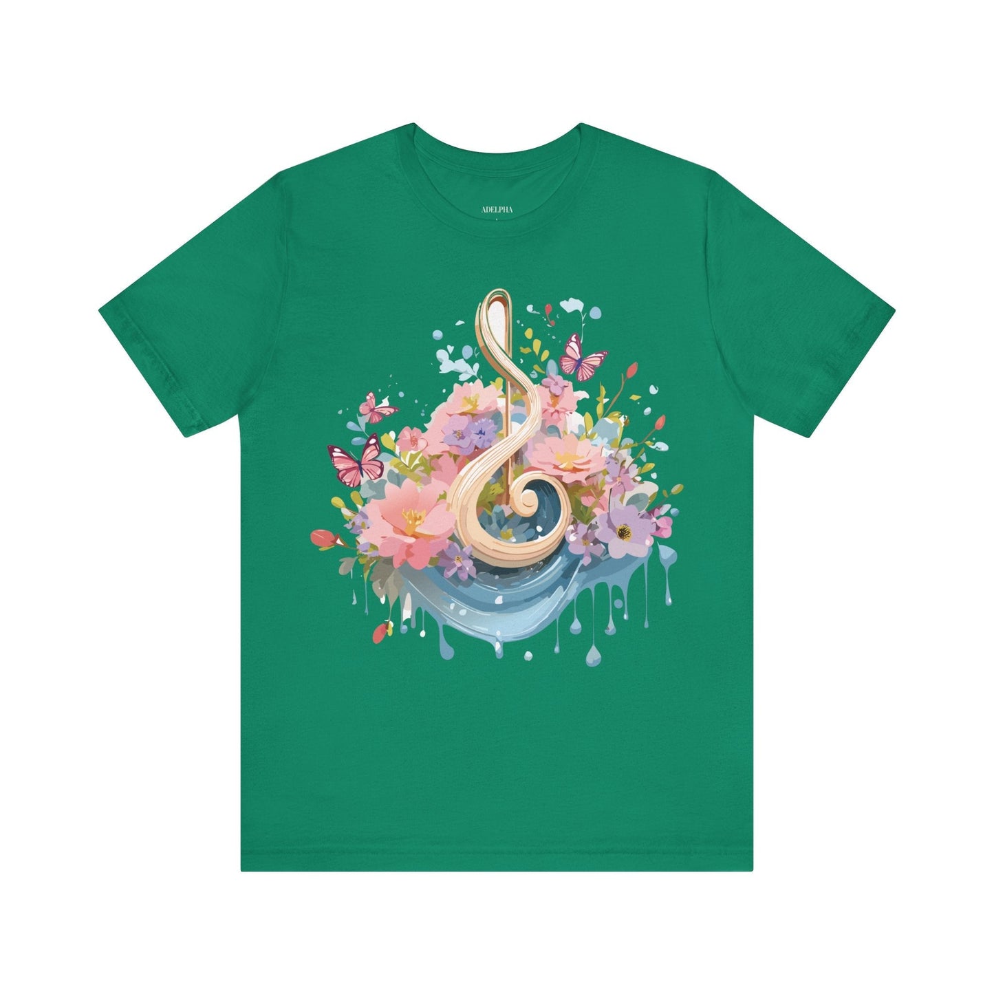 Music T Shirt Unisex Graphic Tee By Adelpha With Vintage Inspired Artwork And Premium Comfort