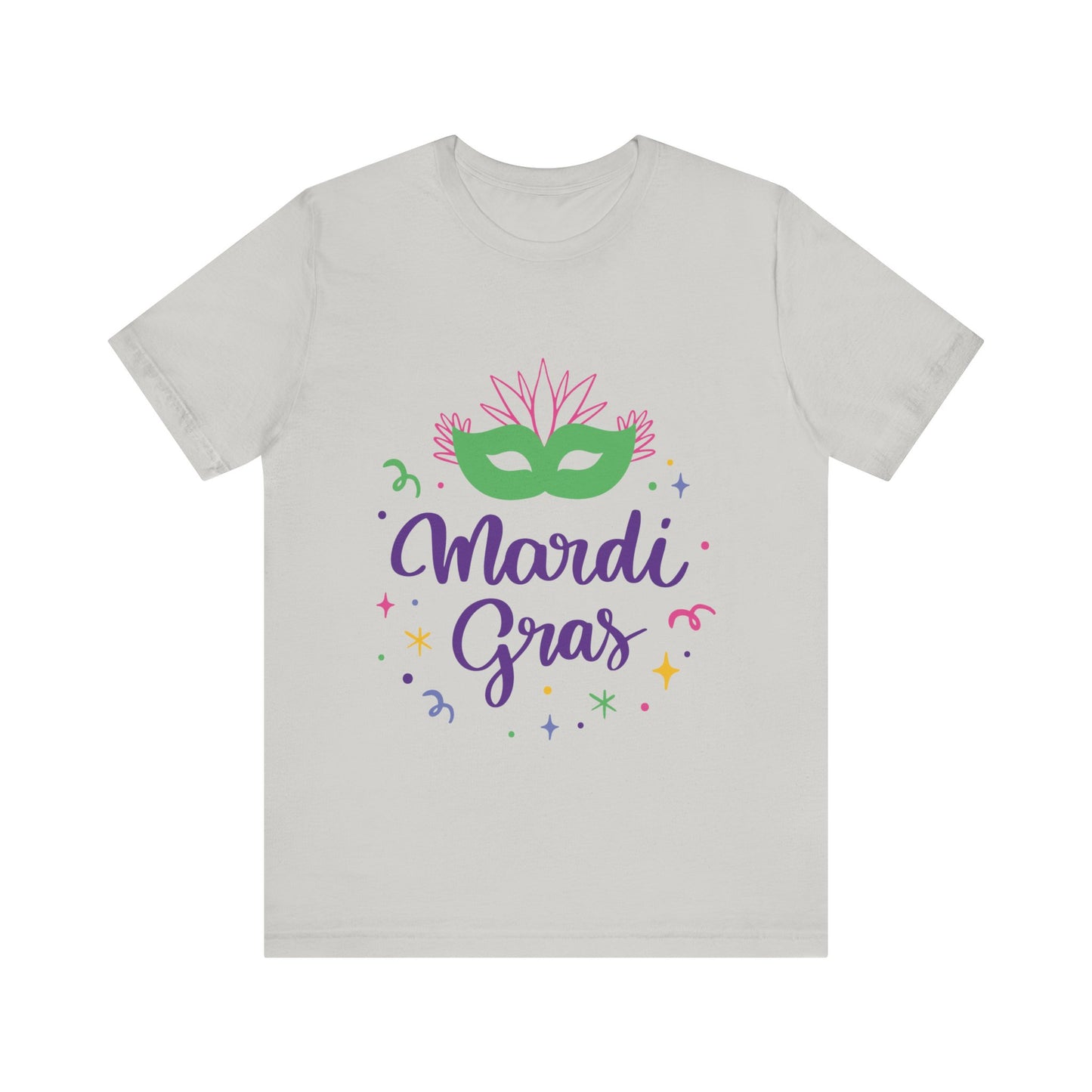 Unisex Cotton Tee Shirt for Mardi Gras