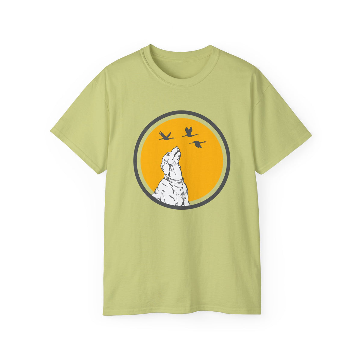 Howling Wolf Moon T-Shirt | Crescent Moon Graphic Tee