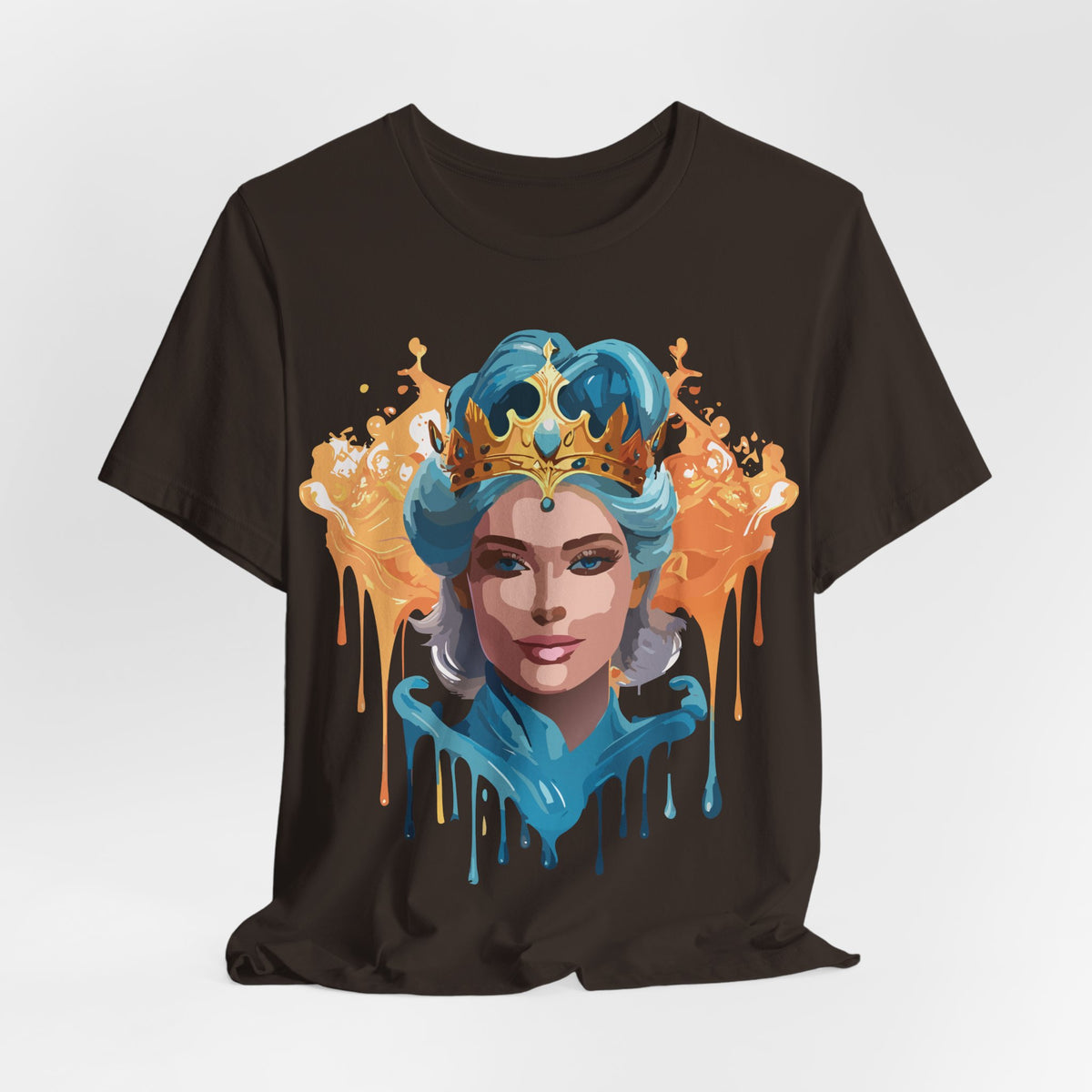 Queen Graphic Unisex Cotton Bella+Canvas Tee with Art Design m183
