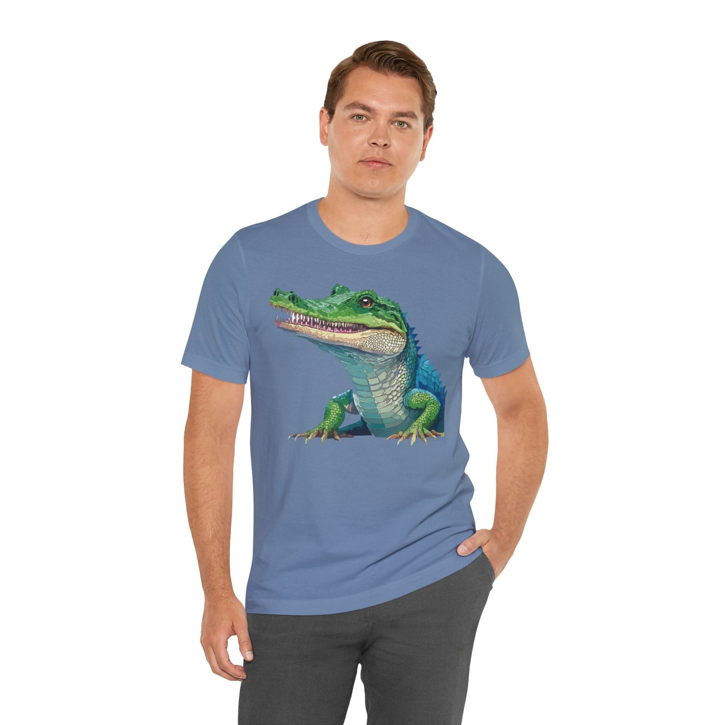 Unisex Animal Shirt With Art Design Wildlife Tee Shirt For Everyday Wear And Comfort