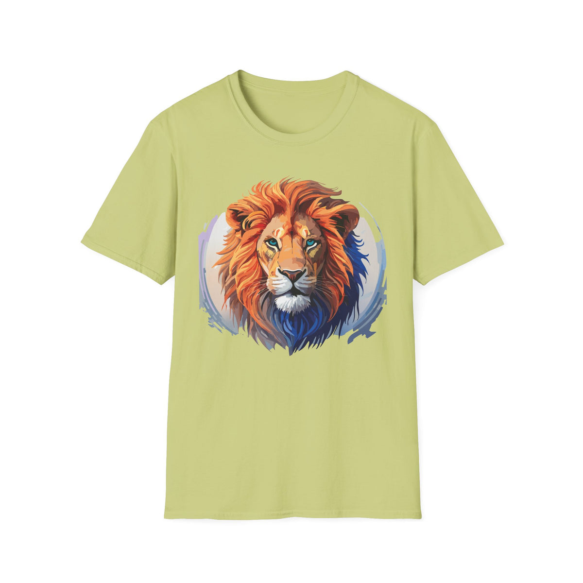 Regal Lion Face T-Shirt | Majestic Lion Portrait Tee