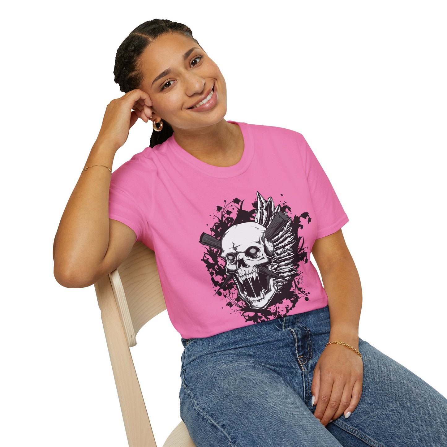 Art Design Graphic Tee Shirt Unisex Softstyle Gildan 64000 100 Percent Ring Spun Cotton